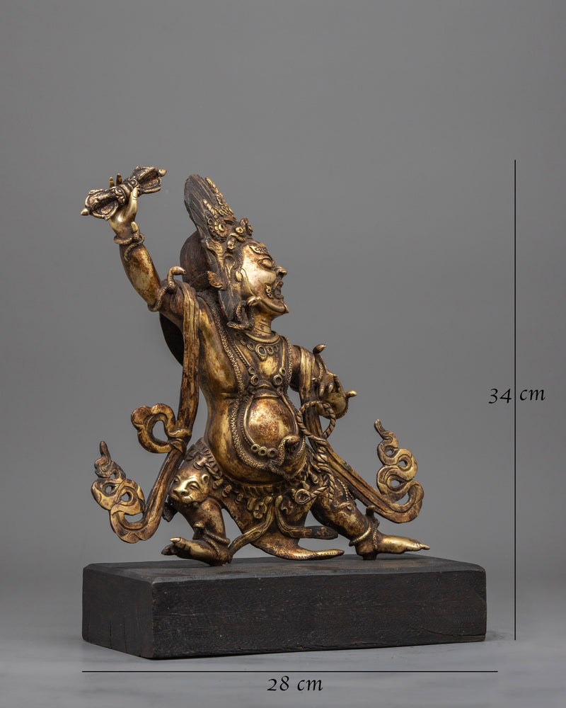 Vajrapani Antique Figurine | Symbol of Indomitable Strength