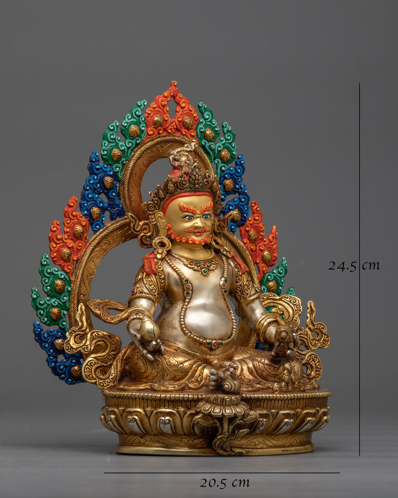 Jewels Dzambhala Statue | Unveil Prosperity and Abundance