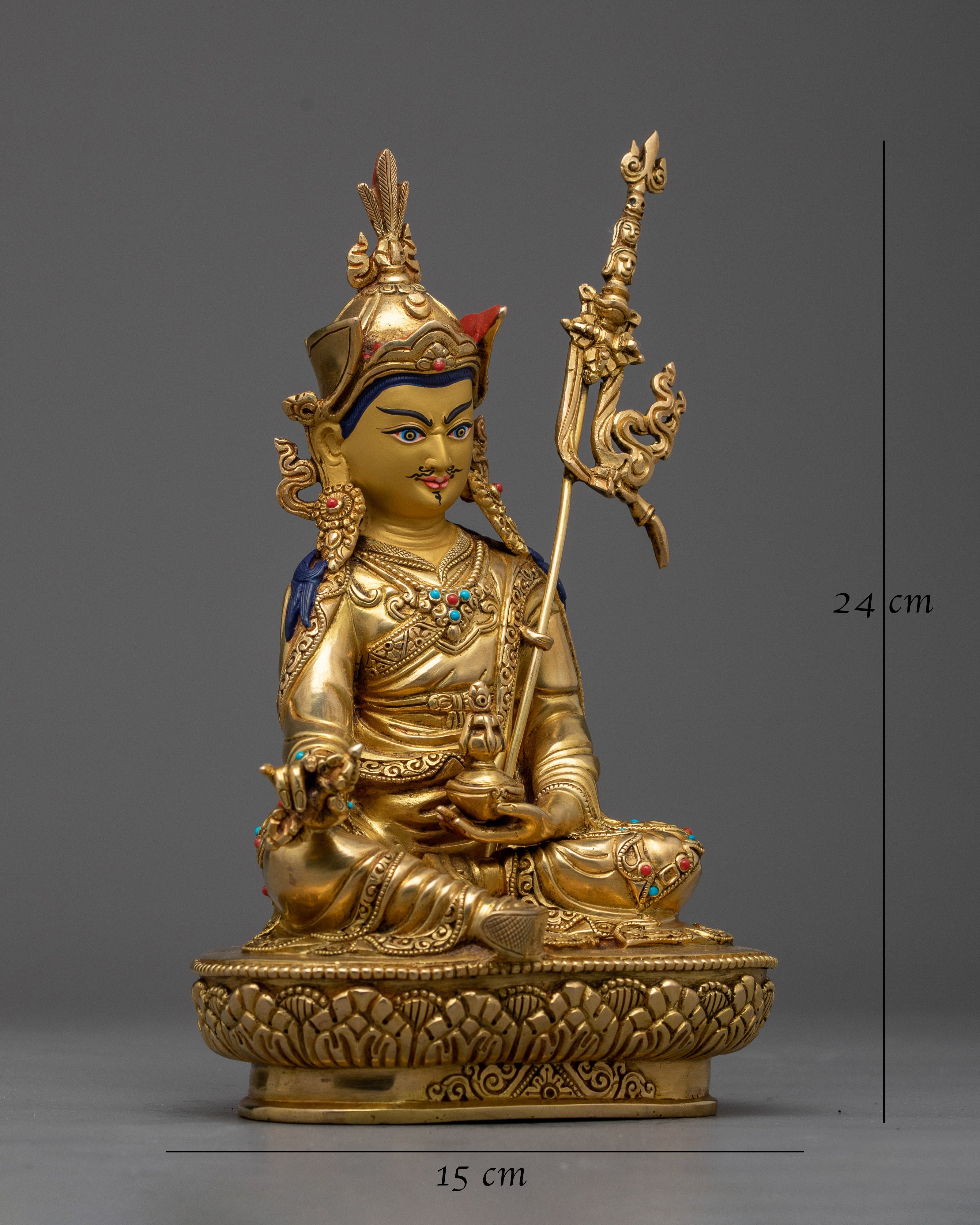 Tantra Padma Rinpoche Statue | Embrace the Divine Essence of Spiritual Guidance and Wisdom
