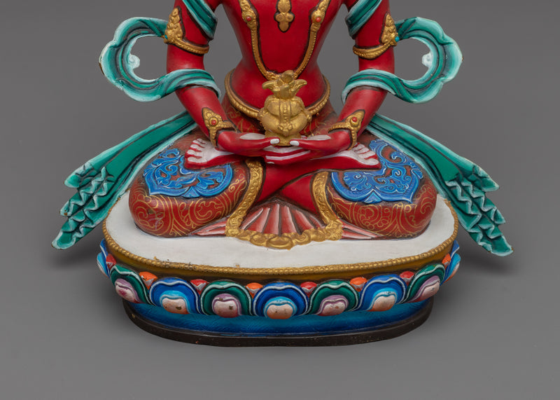 red-amitayus-figurine