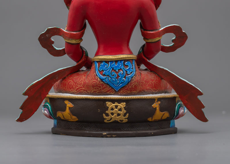 red-amitayus-figurine