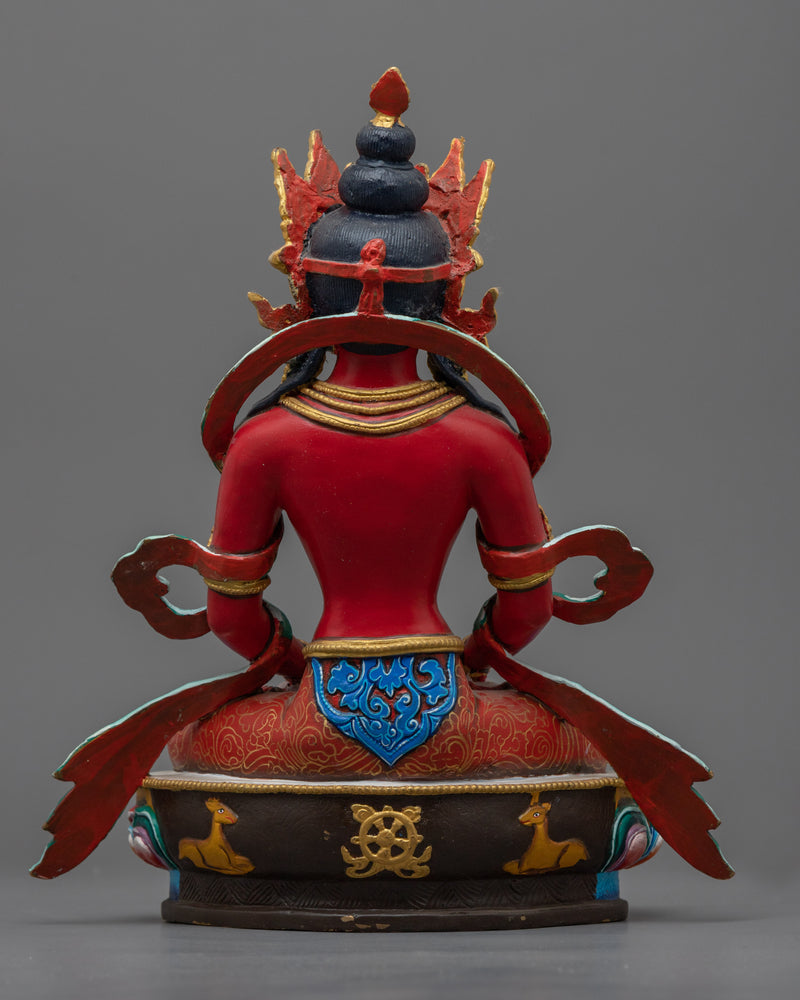 red-amitayus-figurine