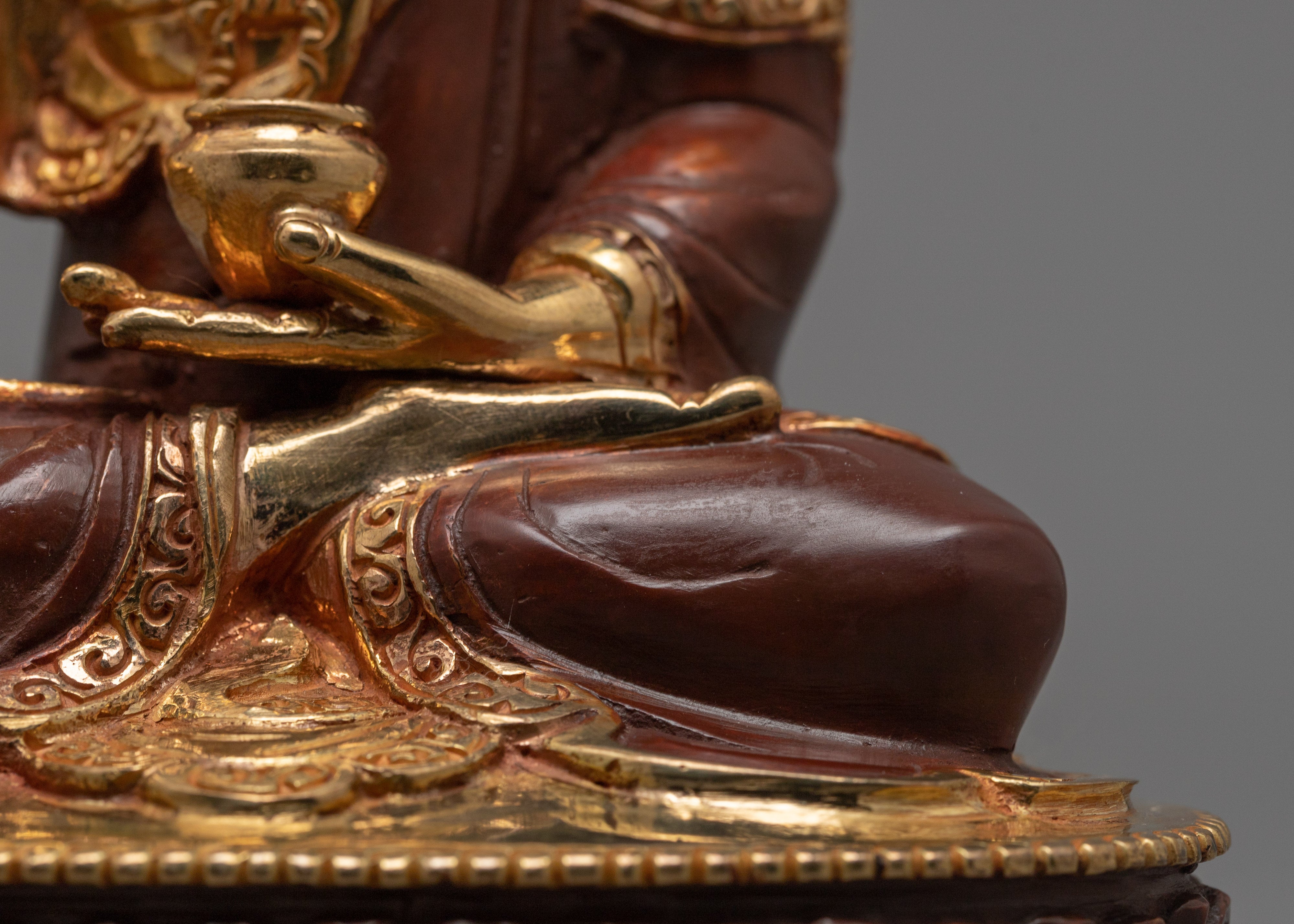 Amitabha Buddha Oxidized Figure | Embrace Divine Enlightenment