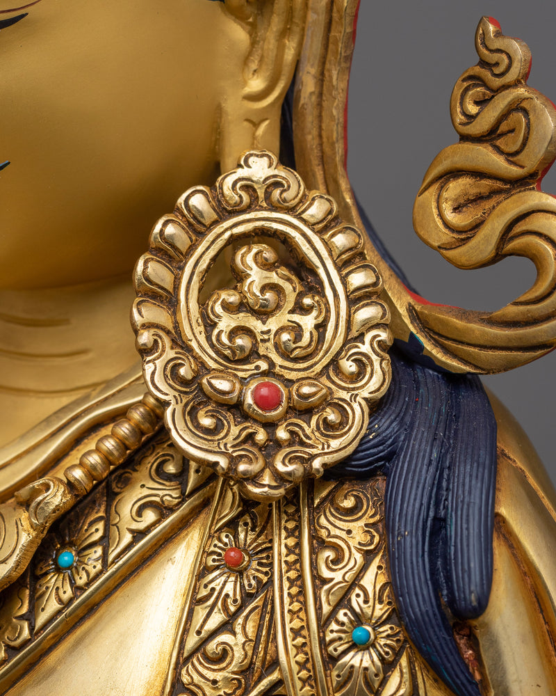 Guru Tantra Rinpoche Statue | Experience the Divine Grace and Spiritual Insight