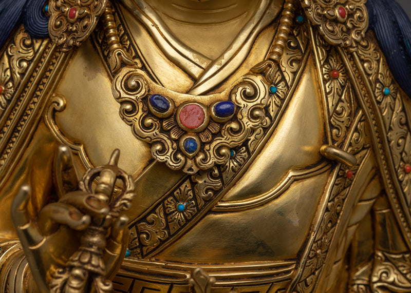 Guru Tantra Rinpoche Statue | Experience the Divine Grace and Spiritual Insight