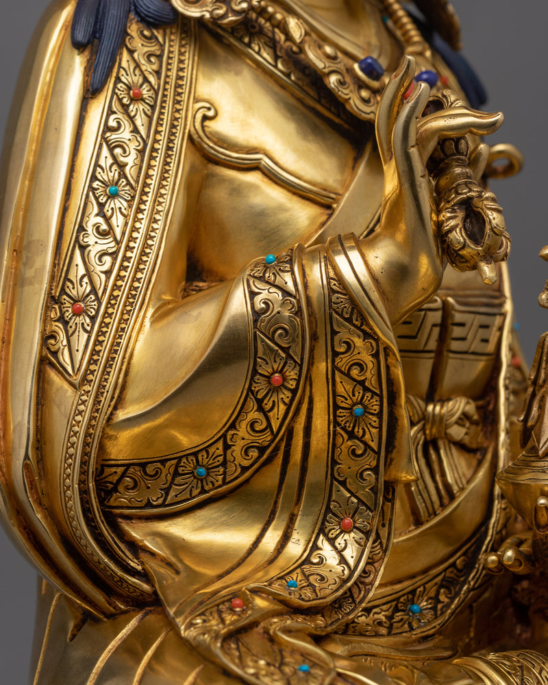 Guru Tantra Rinpoche Statue | Experience the Divine Grace and Spiritual Insight