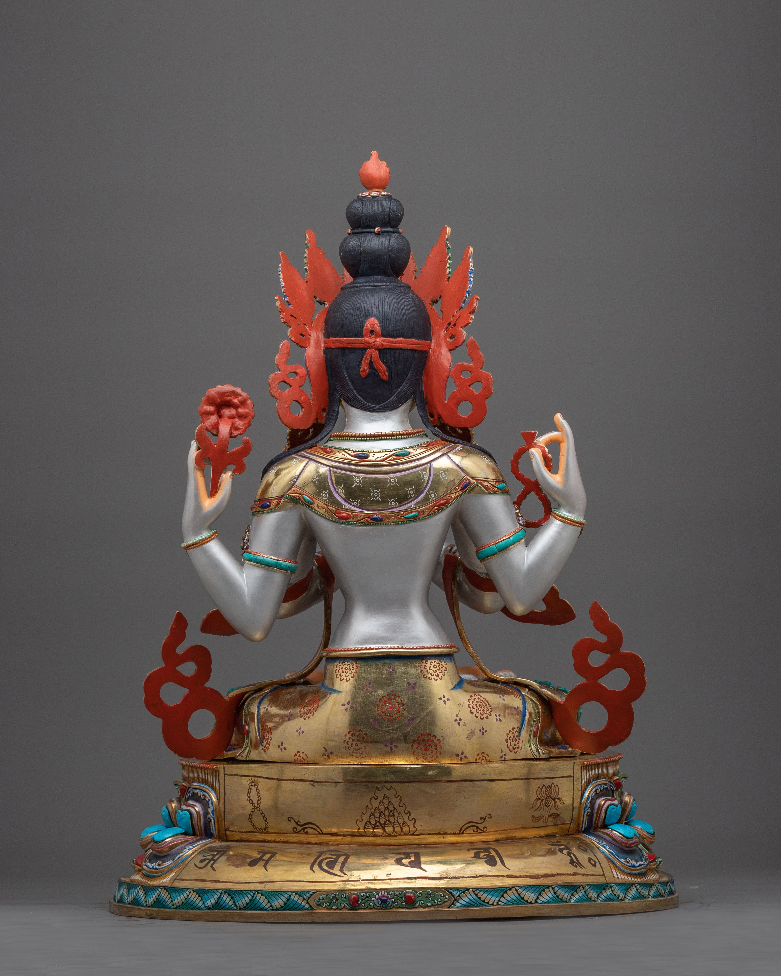 Serene Chenrezig Figure | Embrace Divine Compassion and Wisdom