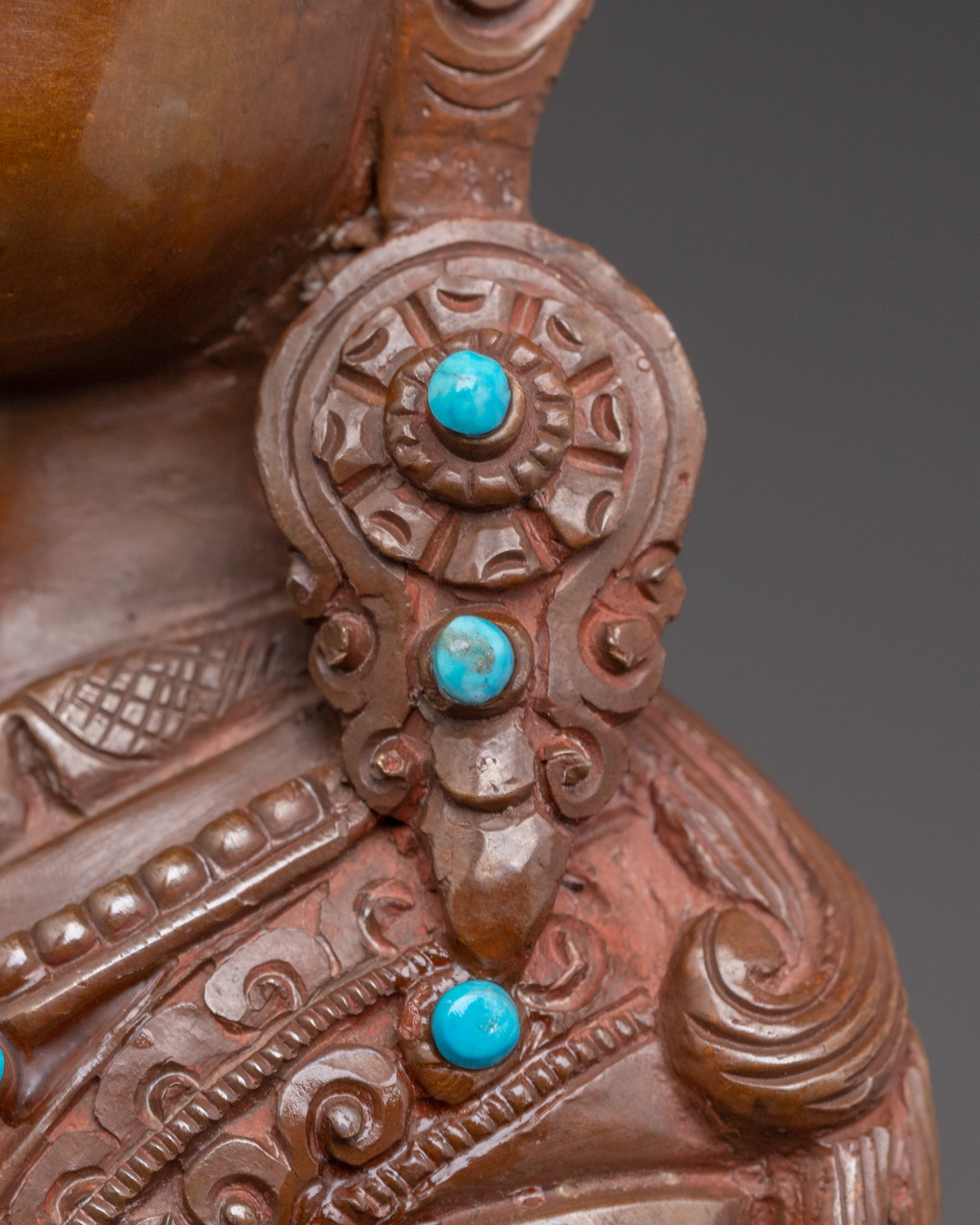 Handmade Guru Rinpoche Enlightened Vajra Holder Statue