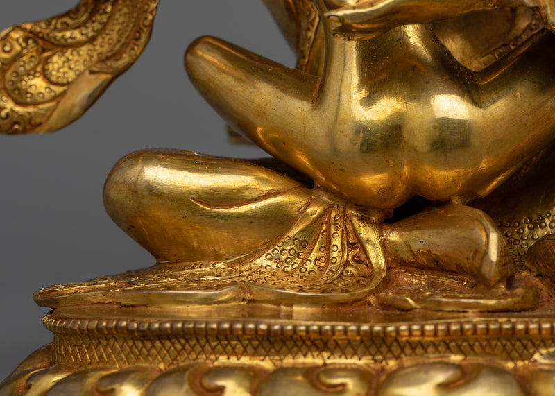 Guru Rinpoche with Consort Statue | Invoke Divine Blessings and Wisdom