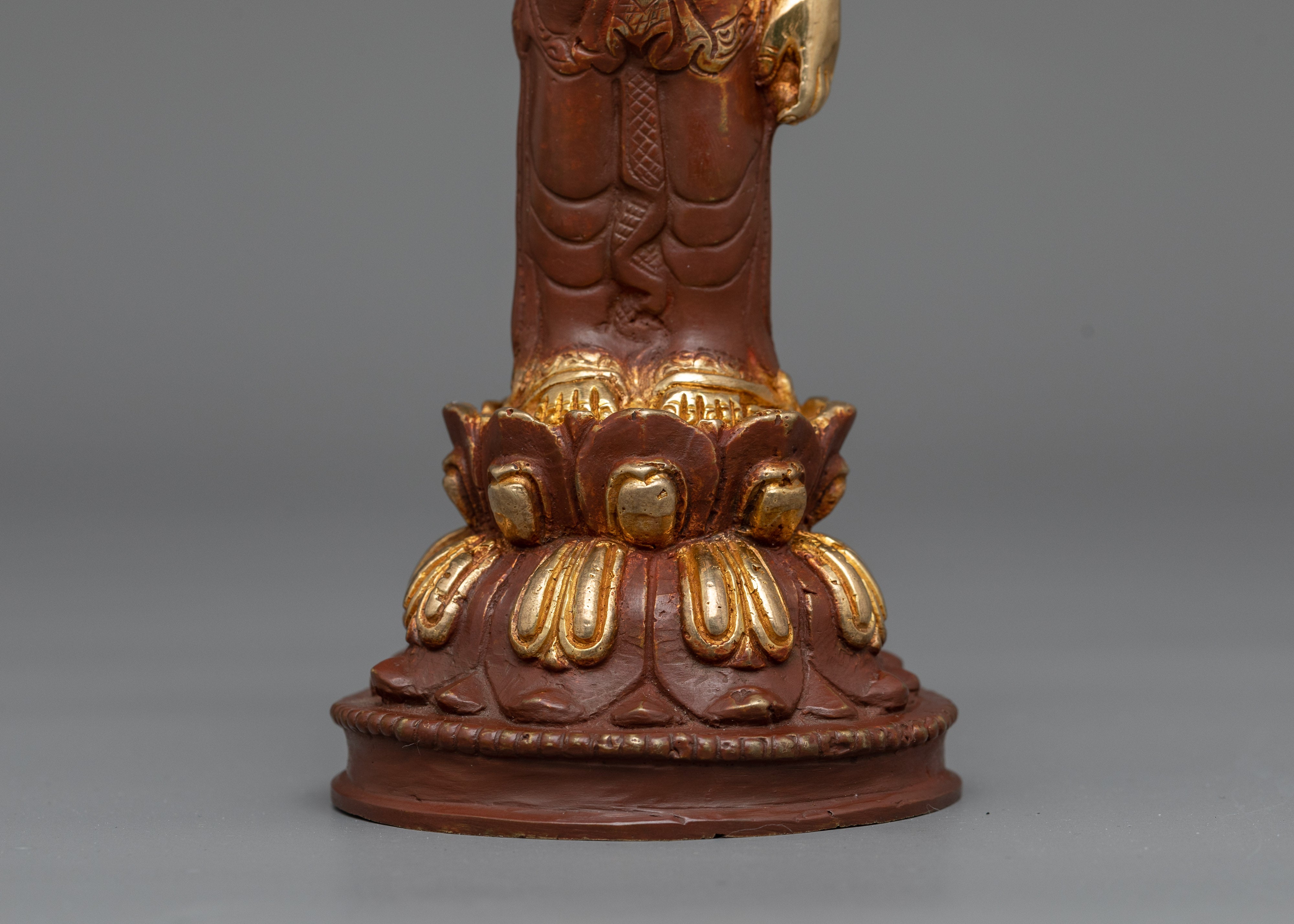Standing Shakyamuni Buddha Statue | Delve into the Depths of Enlightenment