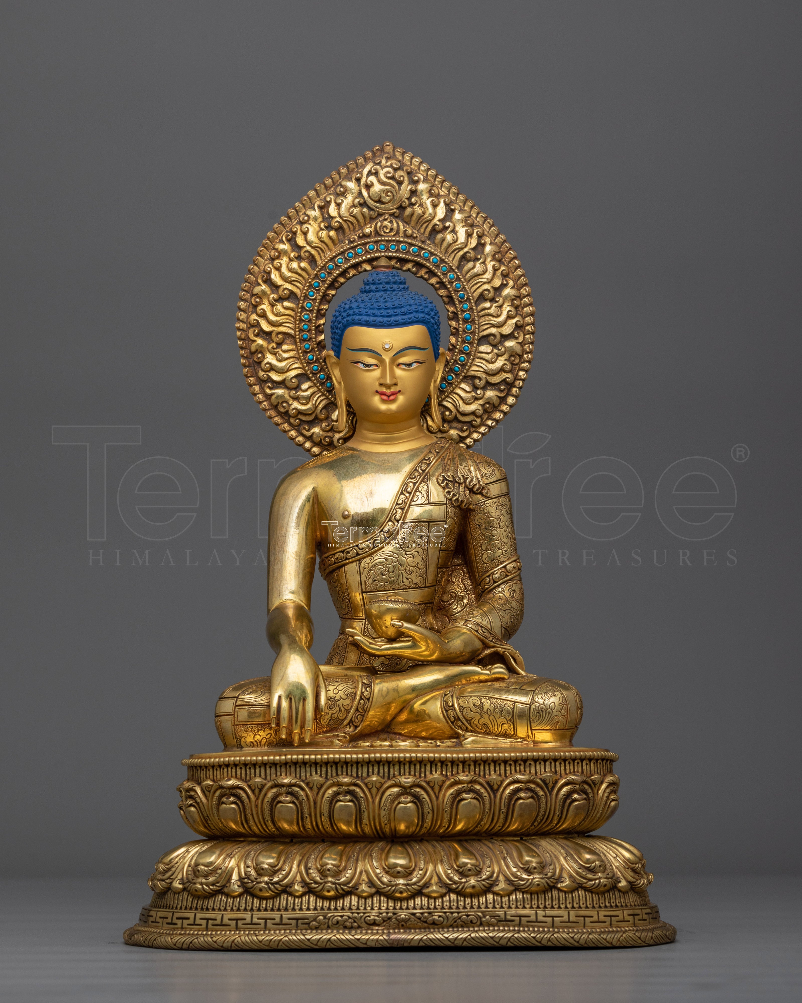 Peaceful Shakyamuni Buddha Statue | Elevate Your Spiritual Sanctuary