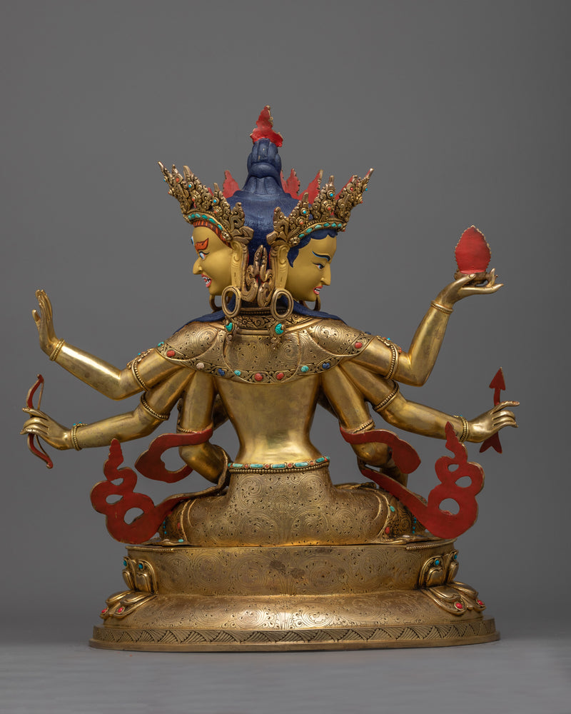 Namgyalma Longevity Dakini Statue | 24K Gold Gilded Beacon of Eternal Life