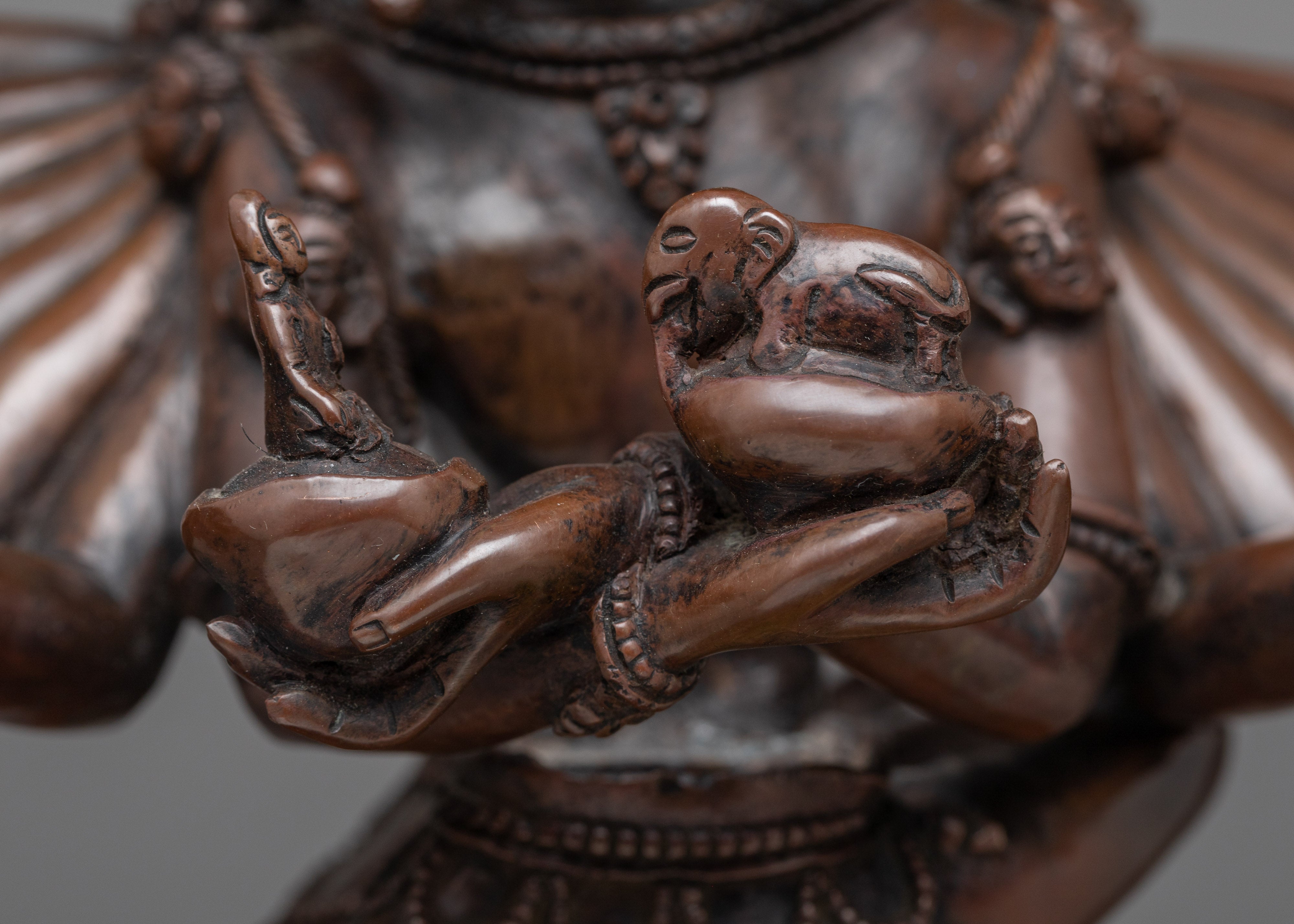Hevajra Yab - Yum Fierce Protective Statue | Handmade by Nepal