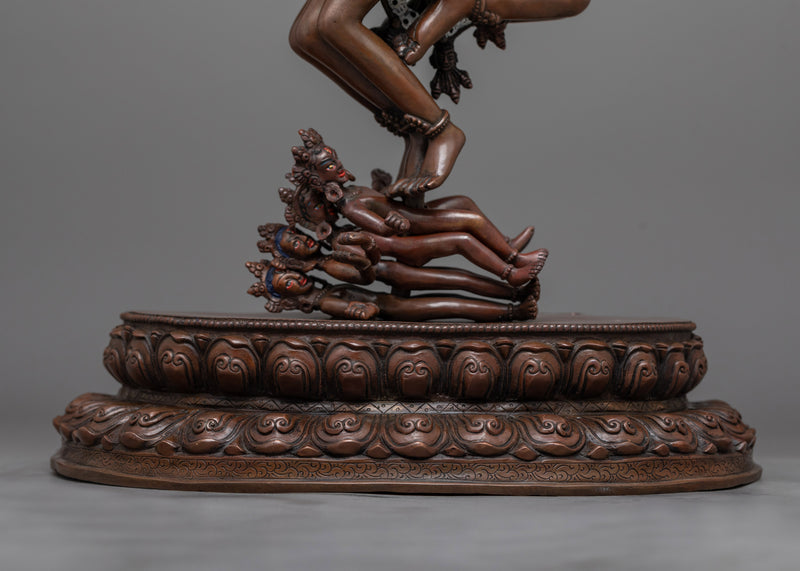 Hevajra Yab - Yum Fierce Protective Statue | Handmade by Nepal