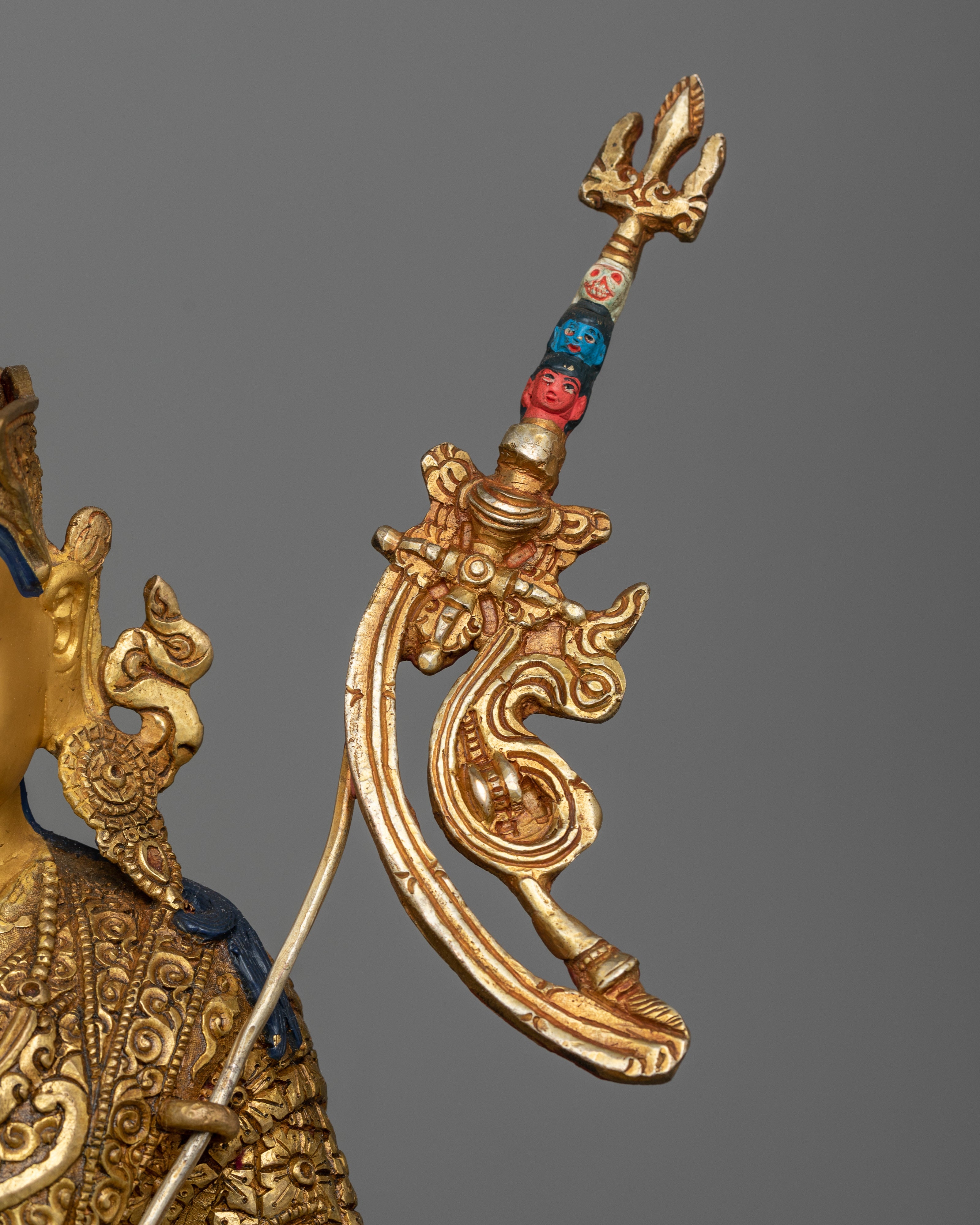 Tantric Guru Rinpoche Figure | Embodiment of Wisdom and Compassion