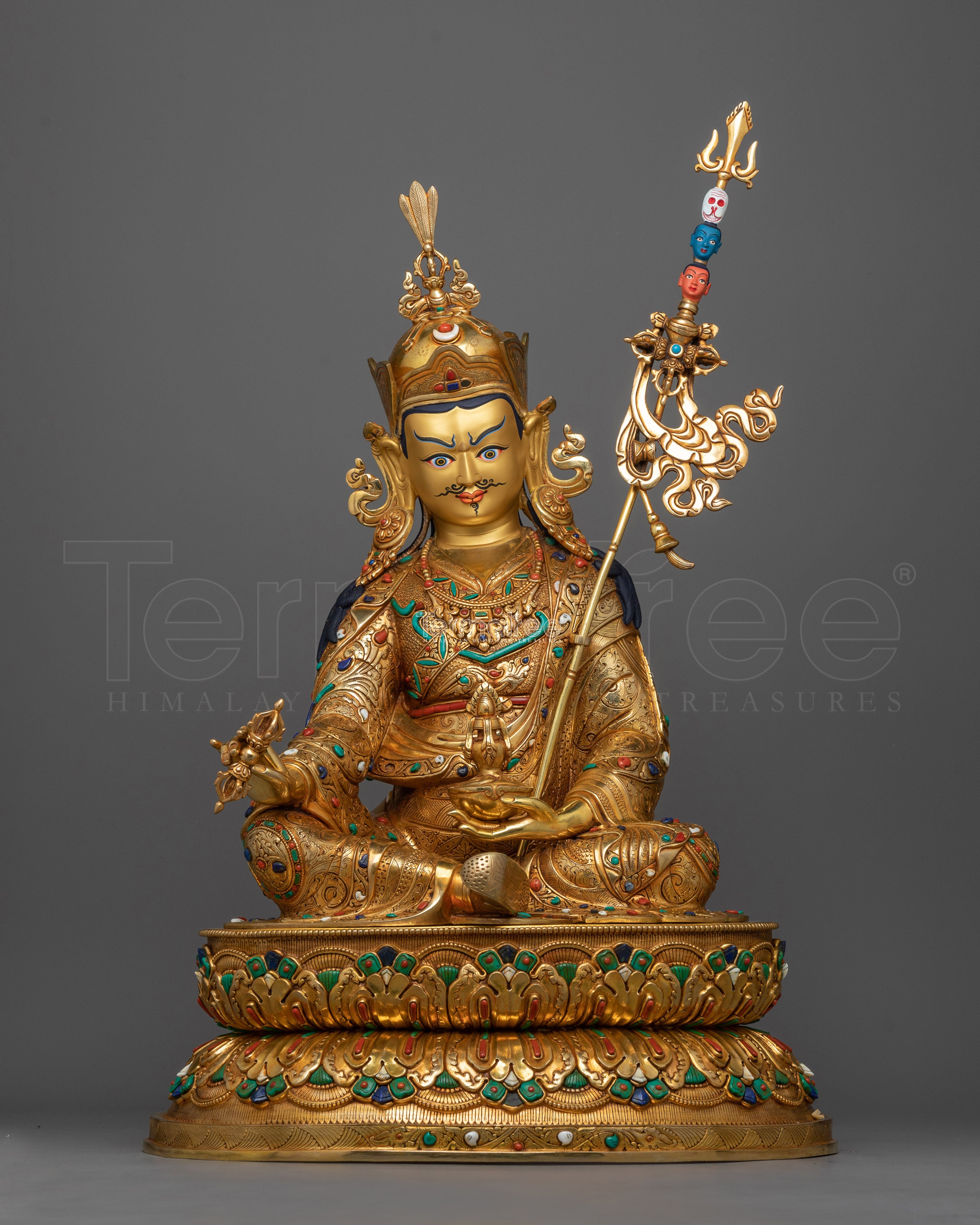 Guru Rinpoche Tantra Statue | Embodiment of Mystical Power