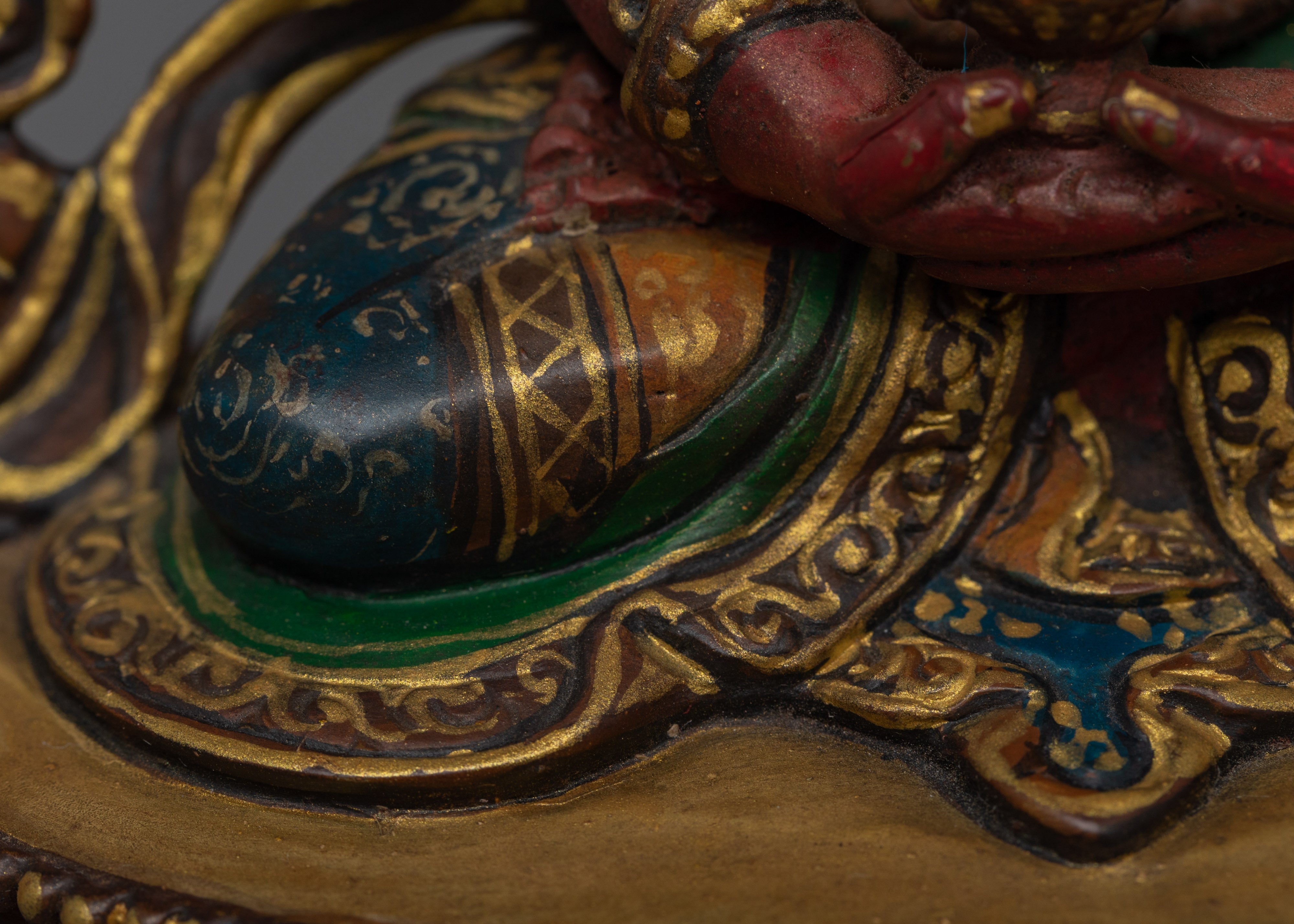 Colored Amitayus Statue | Blessings of Longevity and Wisdom