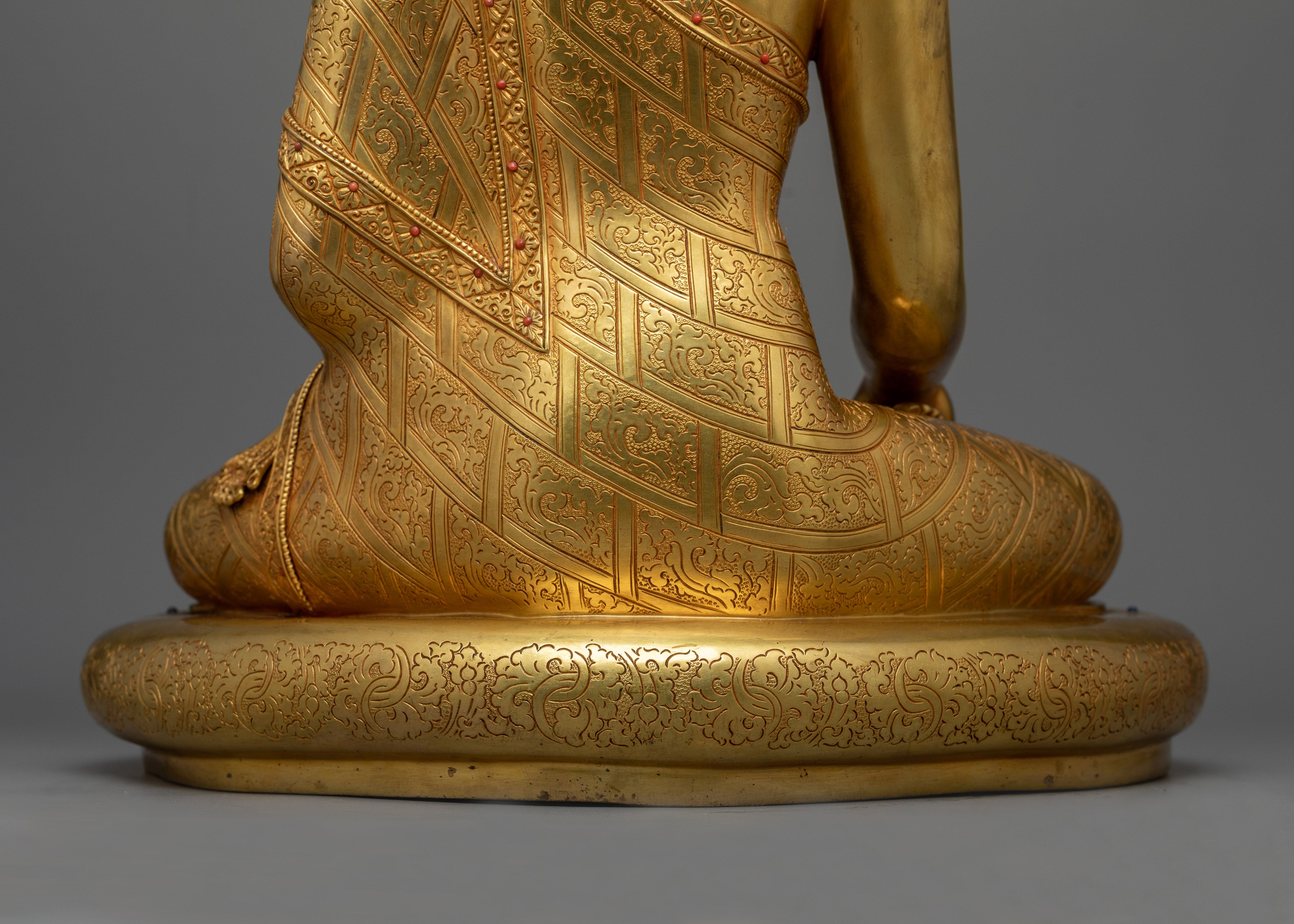 Artistic Shakyamuni Buddha Enlighten Statue | Enlightenment Dharma Teacher