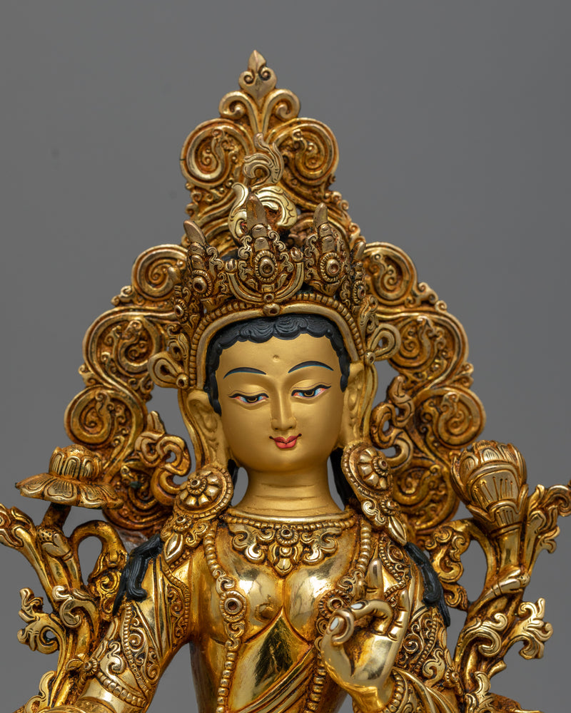 gold-gilded-green-tara-figure-
