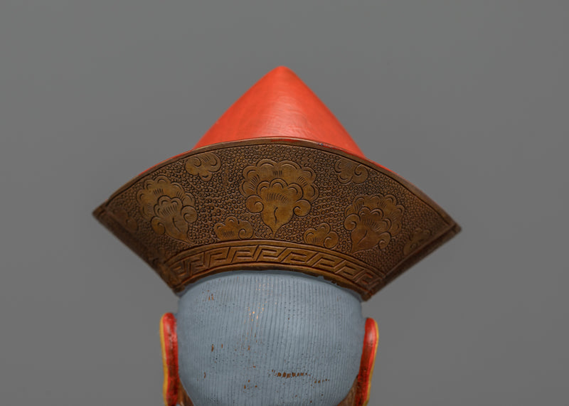 Zhabdrung Rinpoche Oxidized Statue | Symbol of Bhutanese Unity