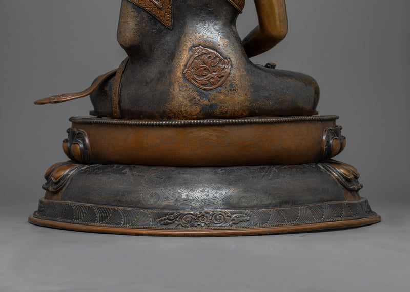 Amitabha Buddhah Oxidized Statue | Embodiment of Infinite Light
