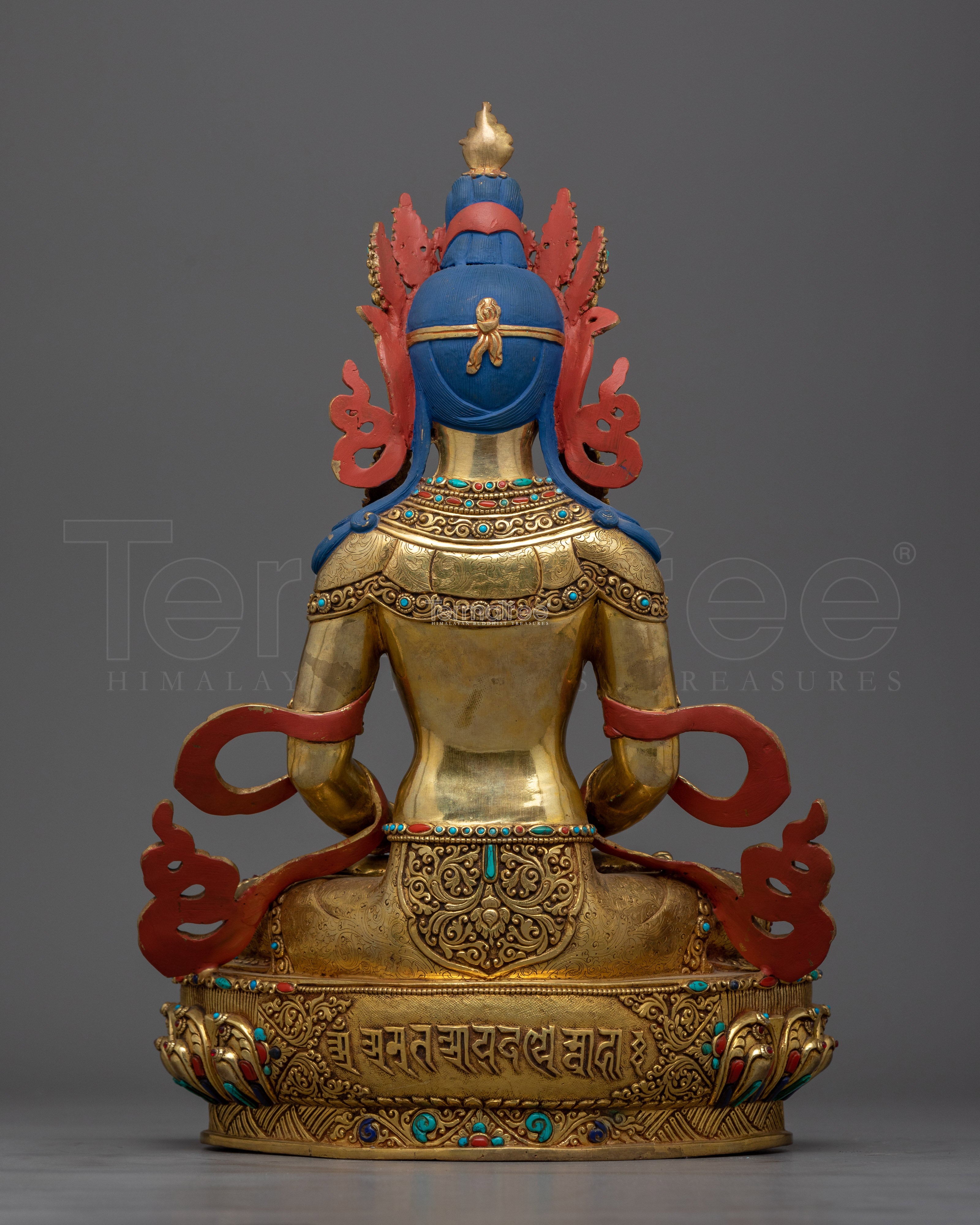 Serene Green Tara Statue | Embodiment of Compassion and Serenity
