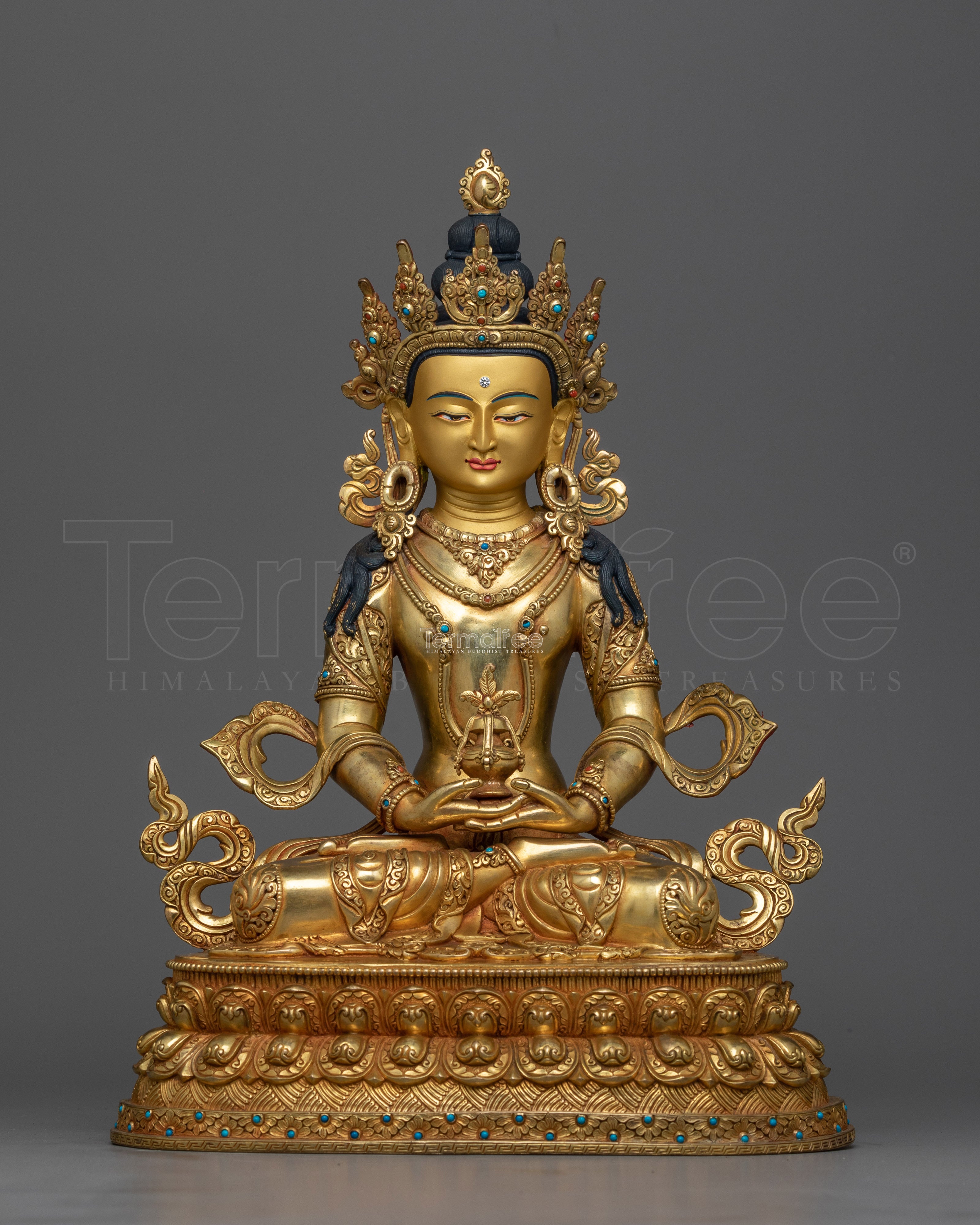 Infinity Life Deity Amitayus Statue | Symbol of Eternal Life and Compassion