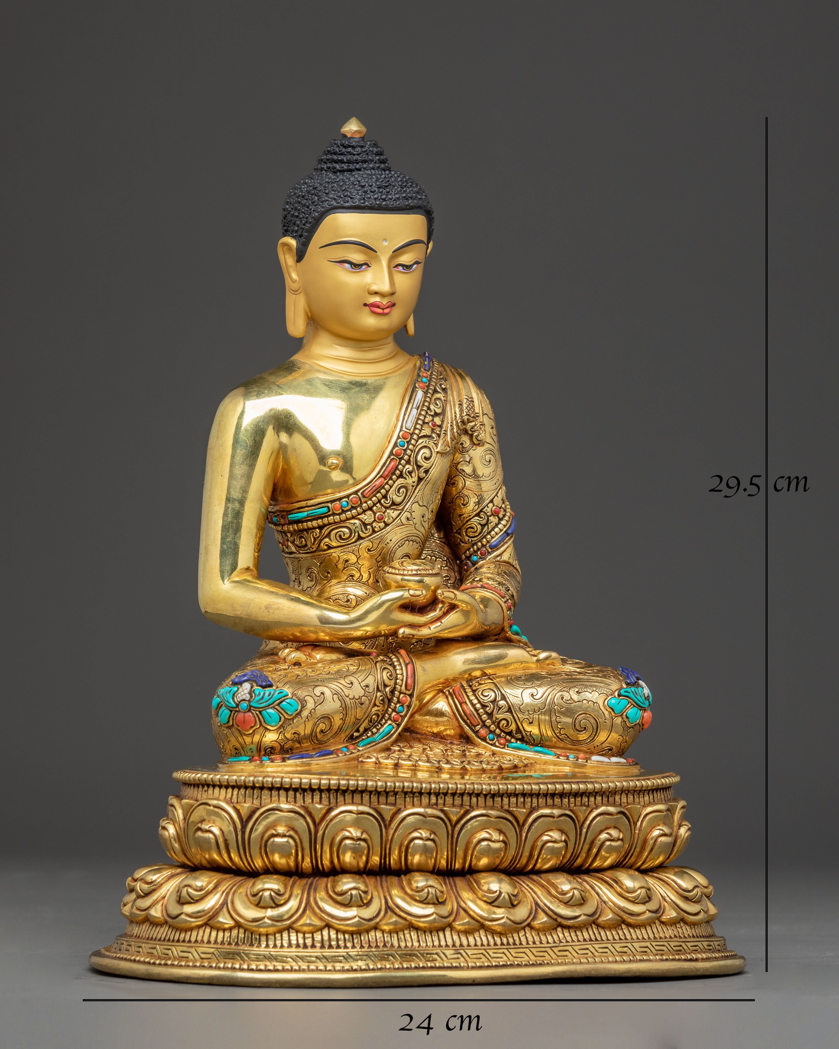 Handmade Amitabha Buddha Statue for Longevity