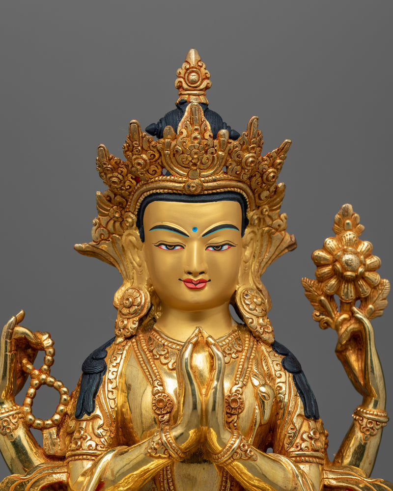 sacred-figurine-chenrezig-sculpture