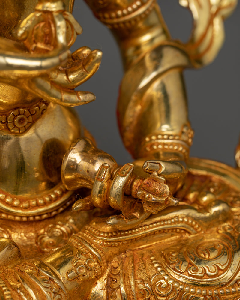 Vajrasattva Shrine Statue For Altar Decor | The Compassionate Deity