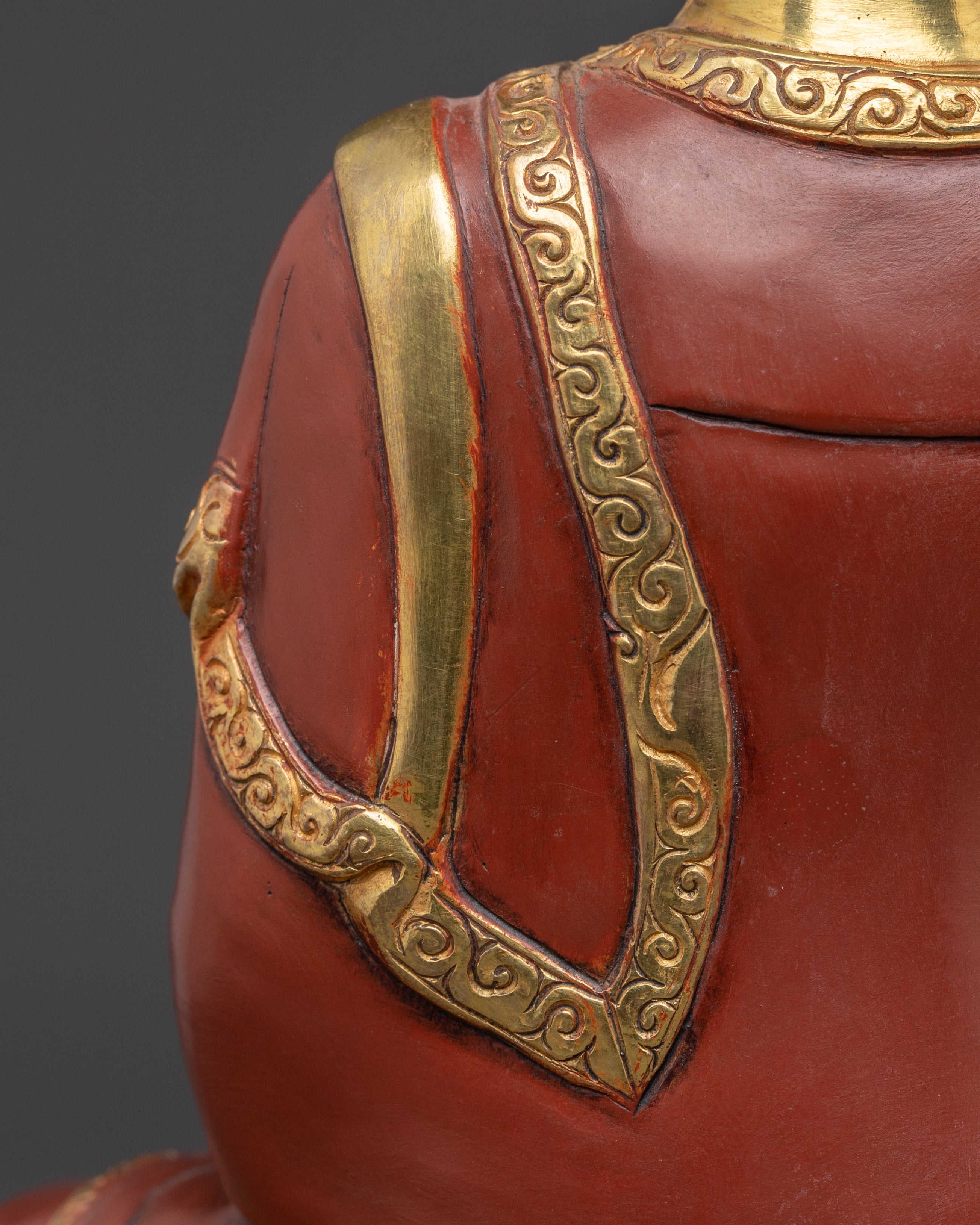 Handmade Amoghasiddhi Artwork | Symbol of Boundless Wisdom