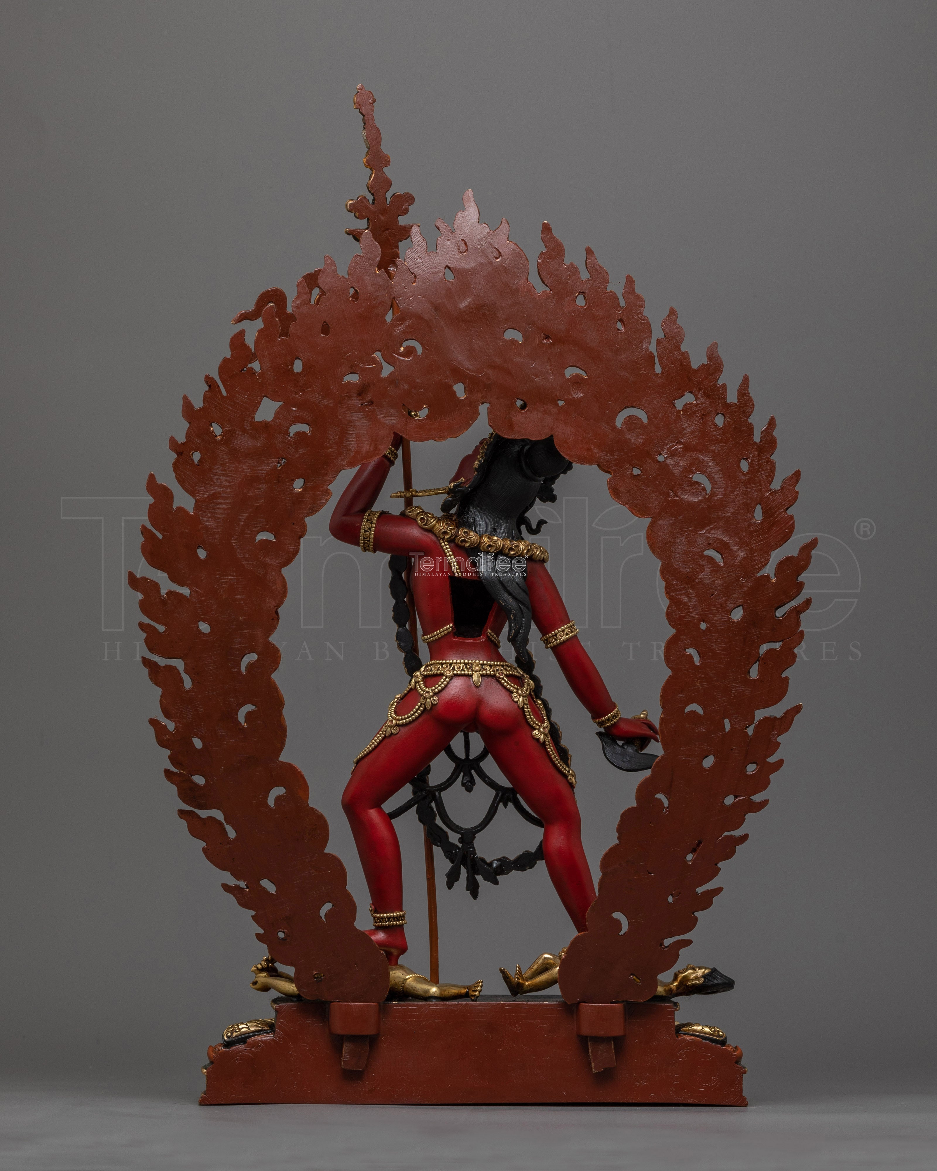 Vajrayogini Red-Colored Statue | A Vivid Manifestation of Feminine Power and Liberation