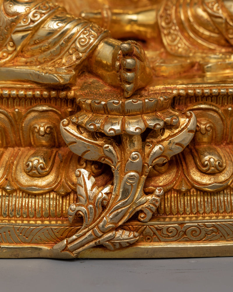 Arya Tara Gold-Gilded Statue | An Emblem of Feminine Divinity and Protection