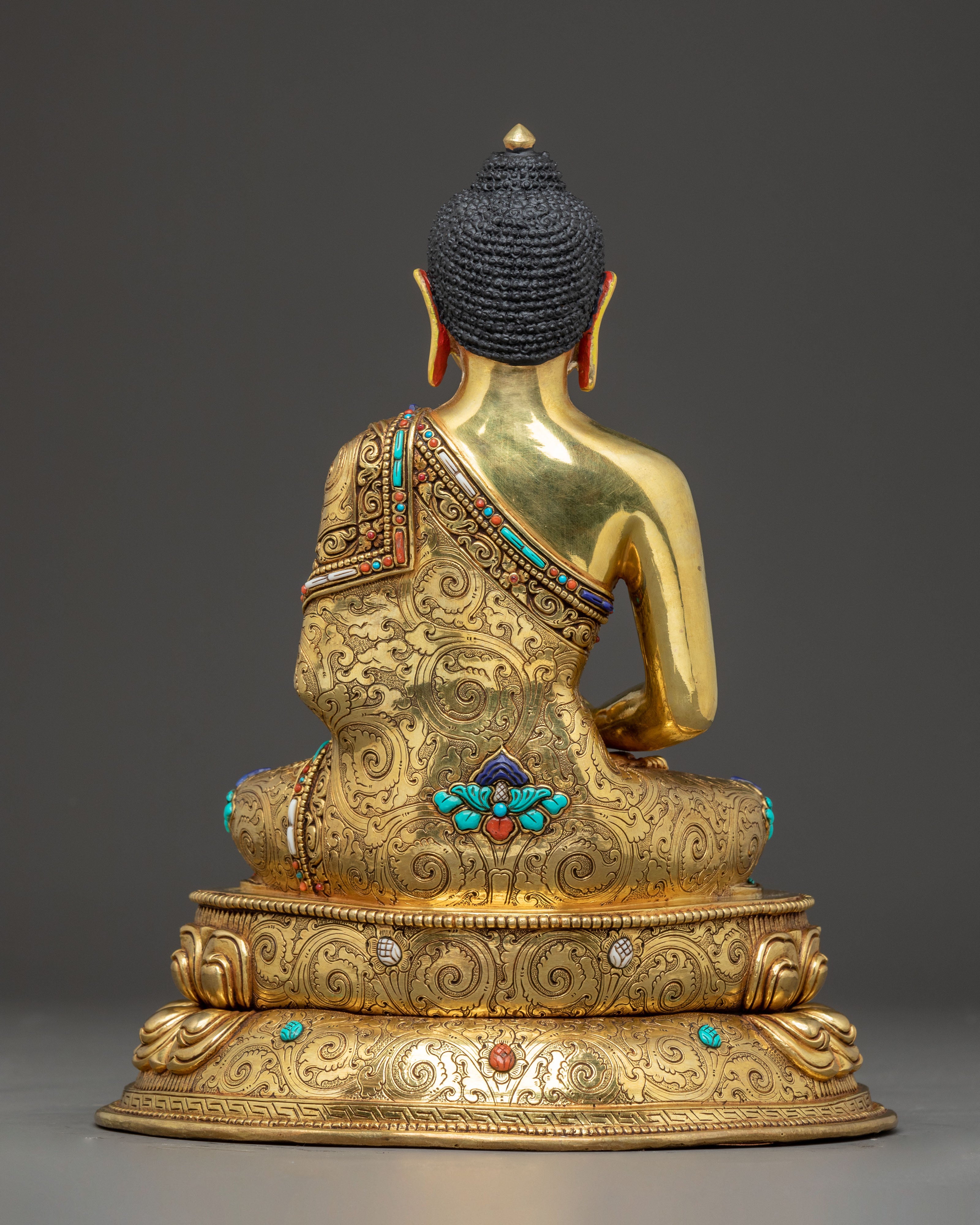 Handmade Amitabha Buddha Statue for Longevity | Infinite Light and Compassion