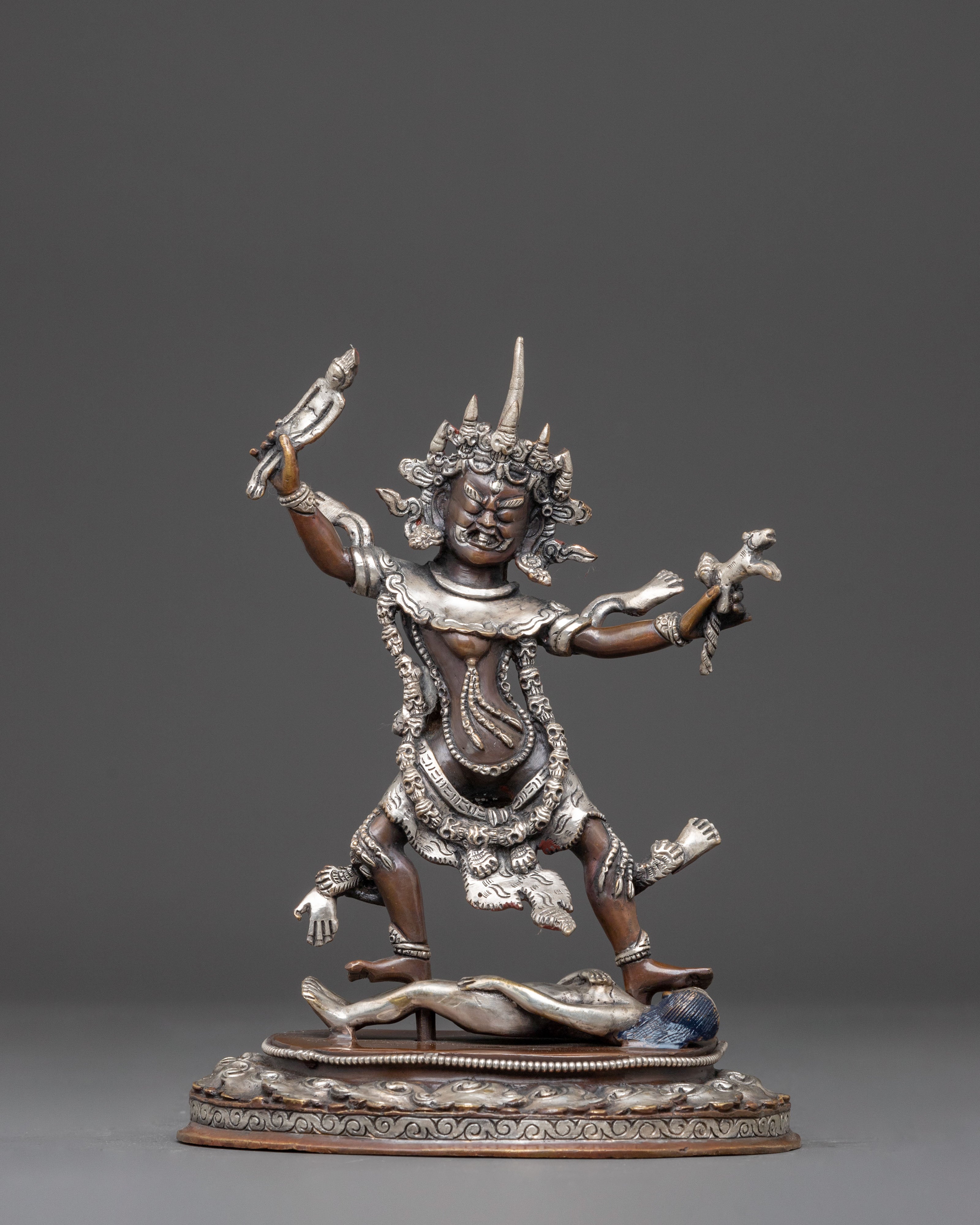Ekajati One-Tressed Goddess Sculpture | Fierce Tantric Protector