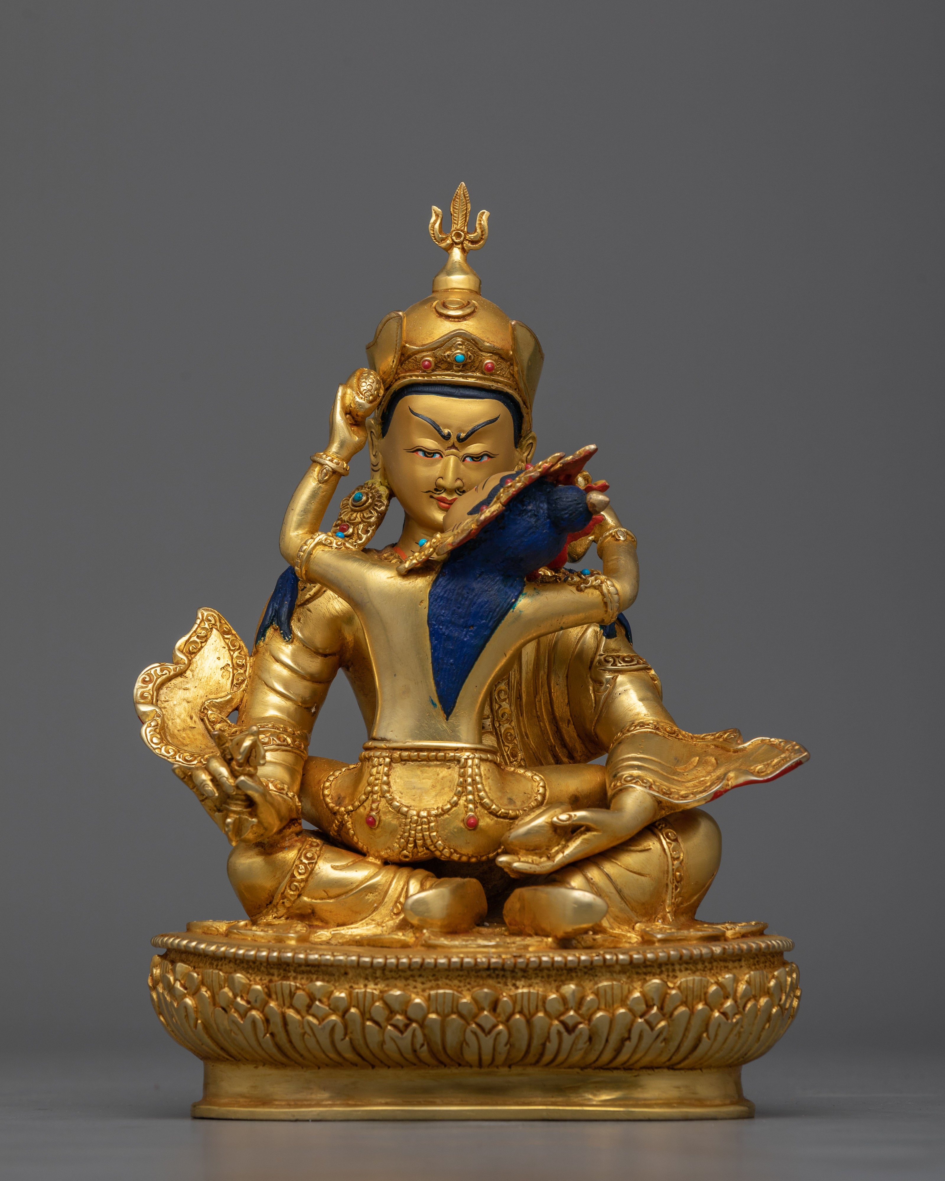 Guru Rinpoche with His Consort Statue | A Symbol of Tantric Unity and Spiritual Harmony