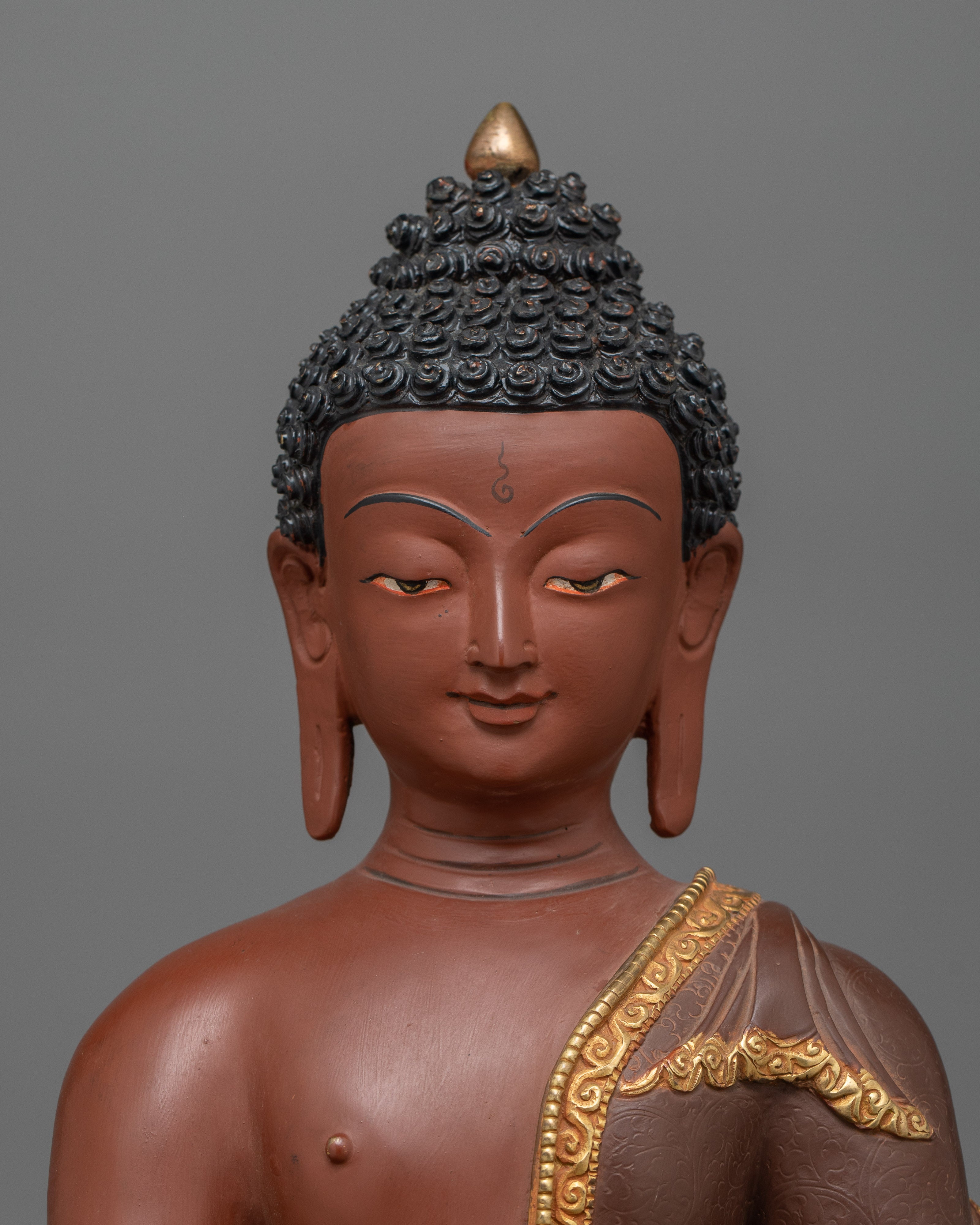 shakyamuni-buddha-reddish-colored