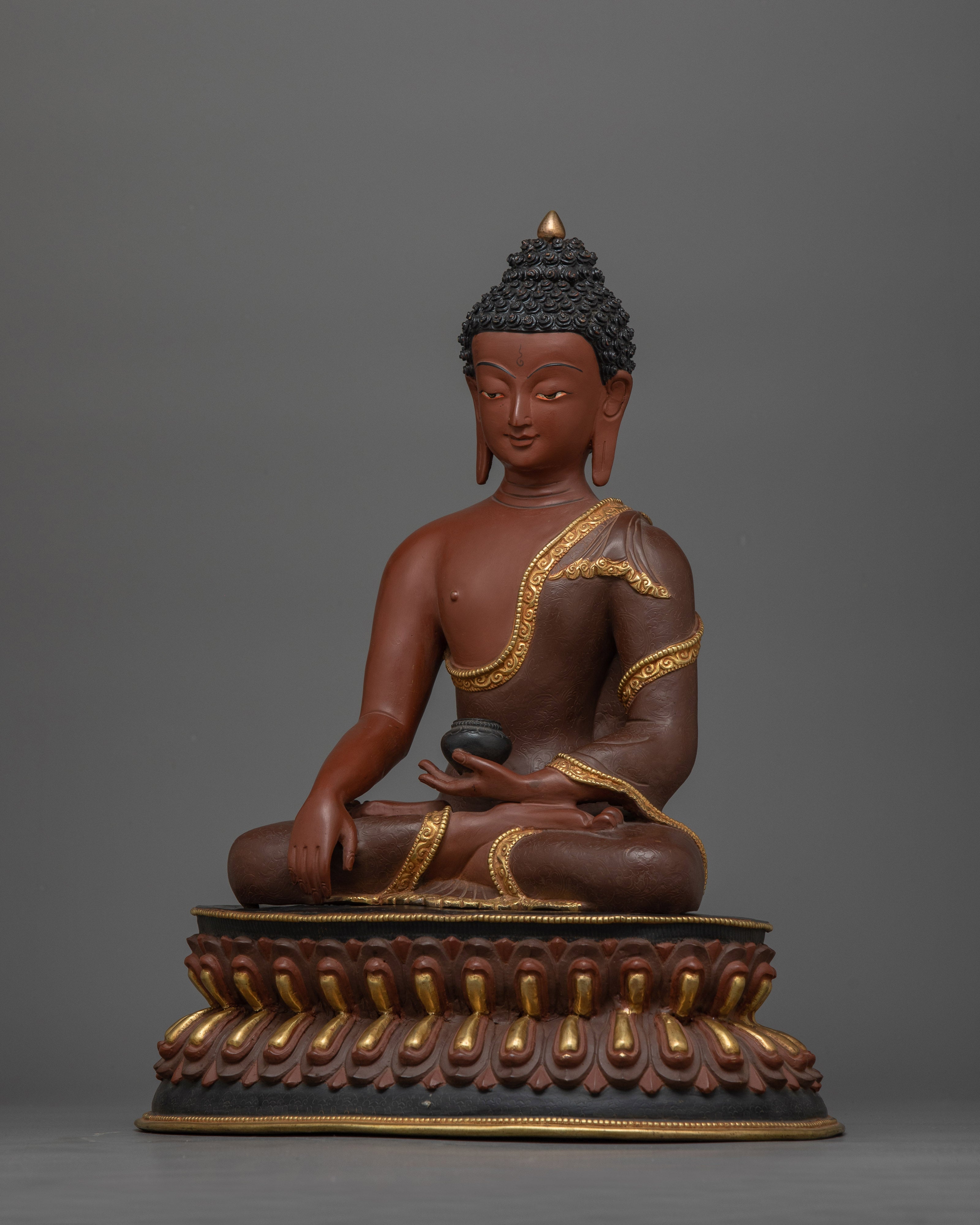shakyamuni-buddha-reddish-colored