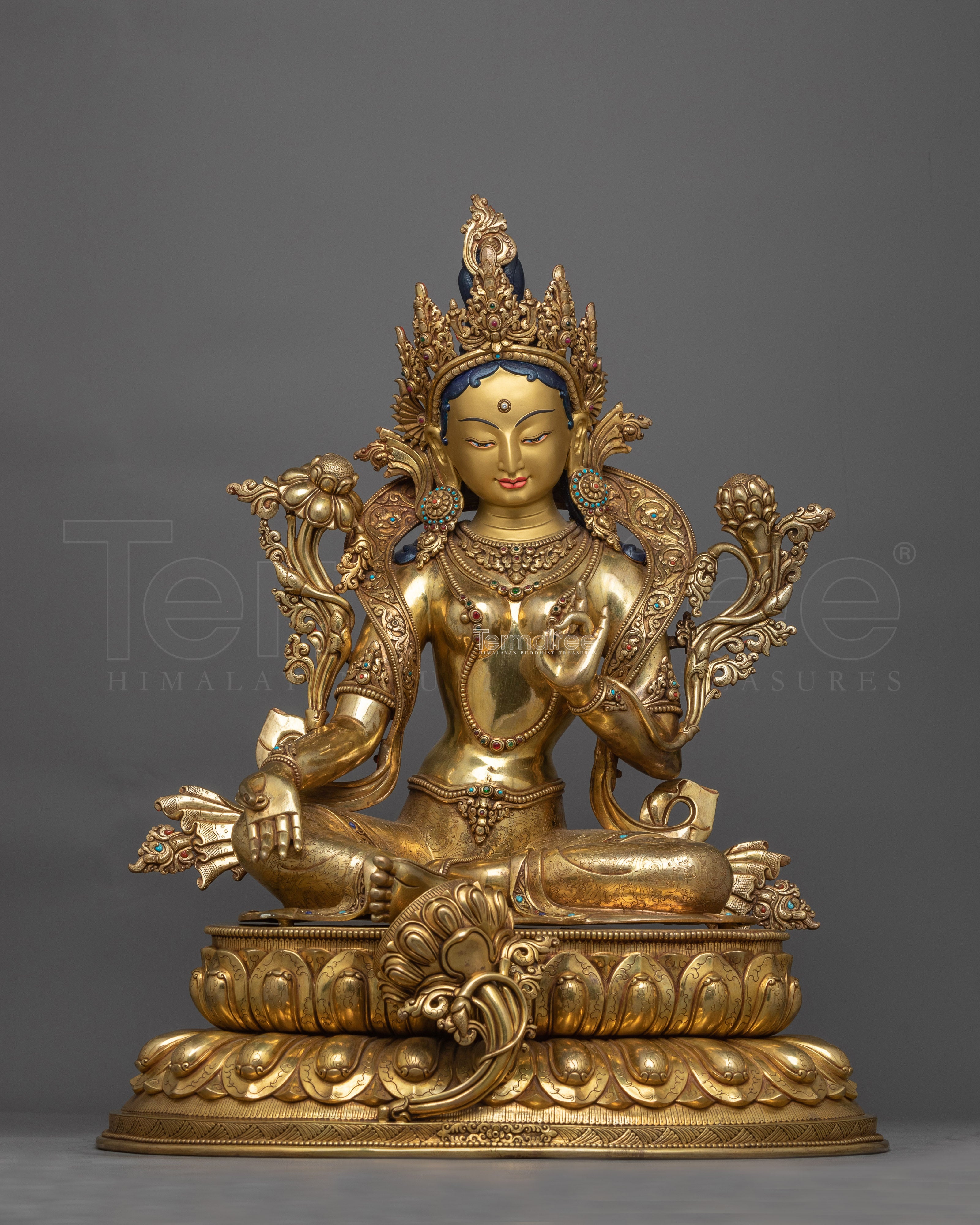 Green Tara: A Protective Goddess Statue | A Symbol of Compassion and Protection