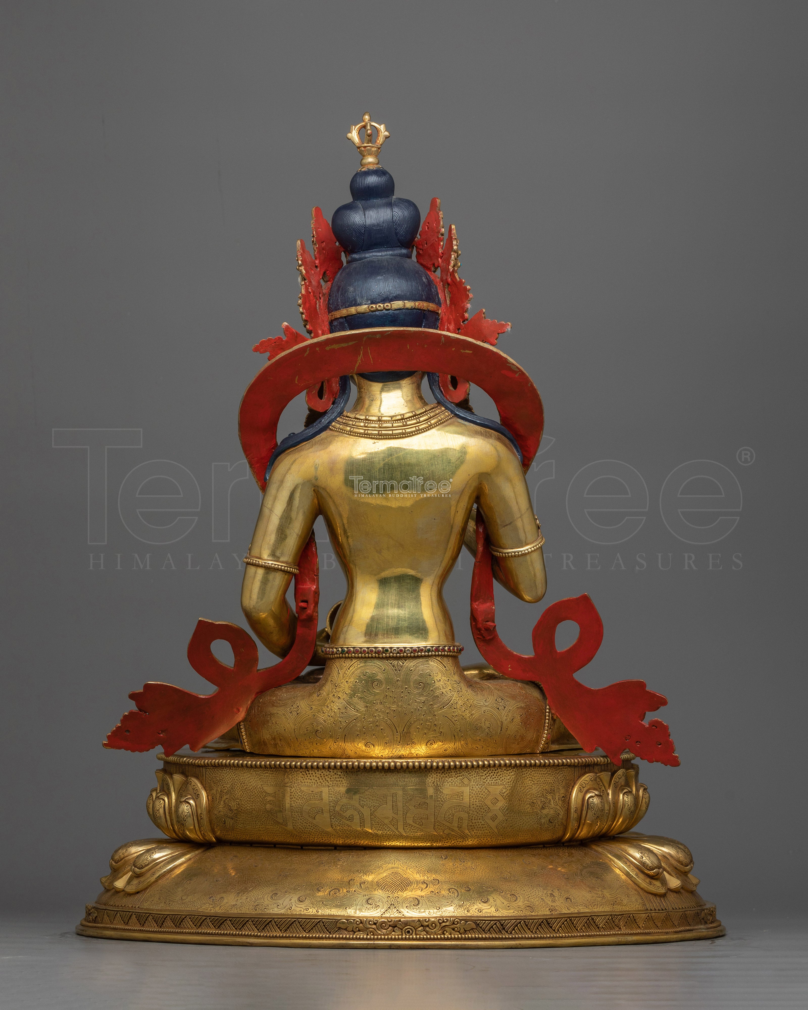 Vajrasattva 24K Gold Gilded 54cm Statue | A Superb Work of Purity and Enlightenment