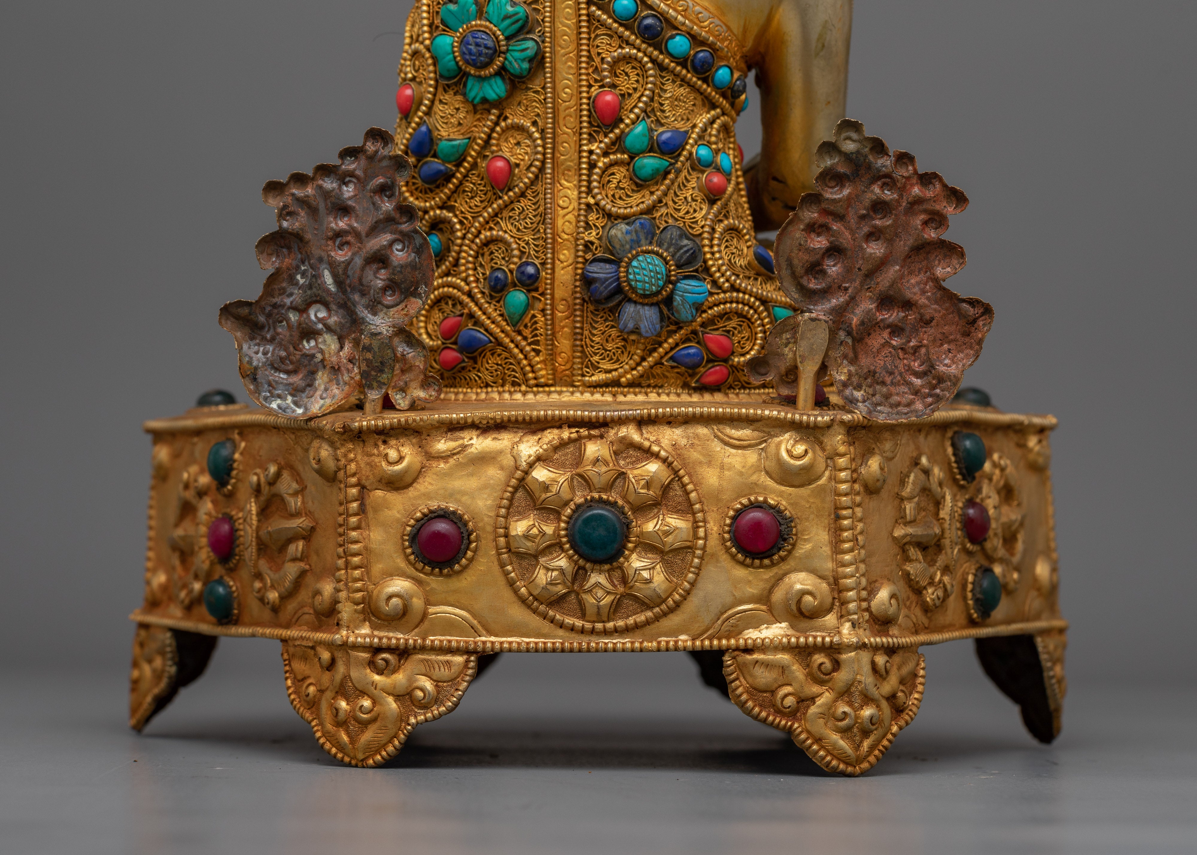 Amitabha Buddha Gemstones-Decorated Statue | Embodiment of Infinite Light