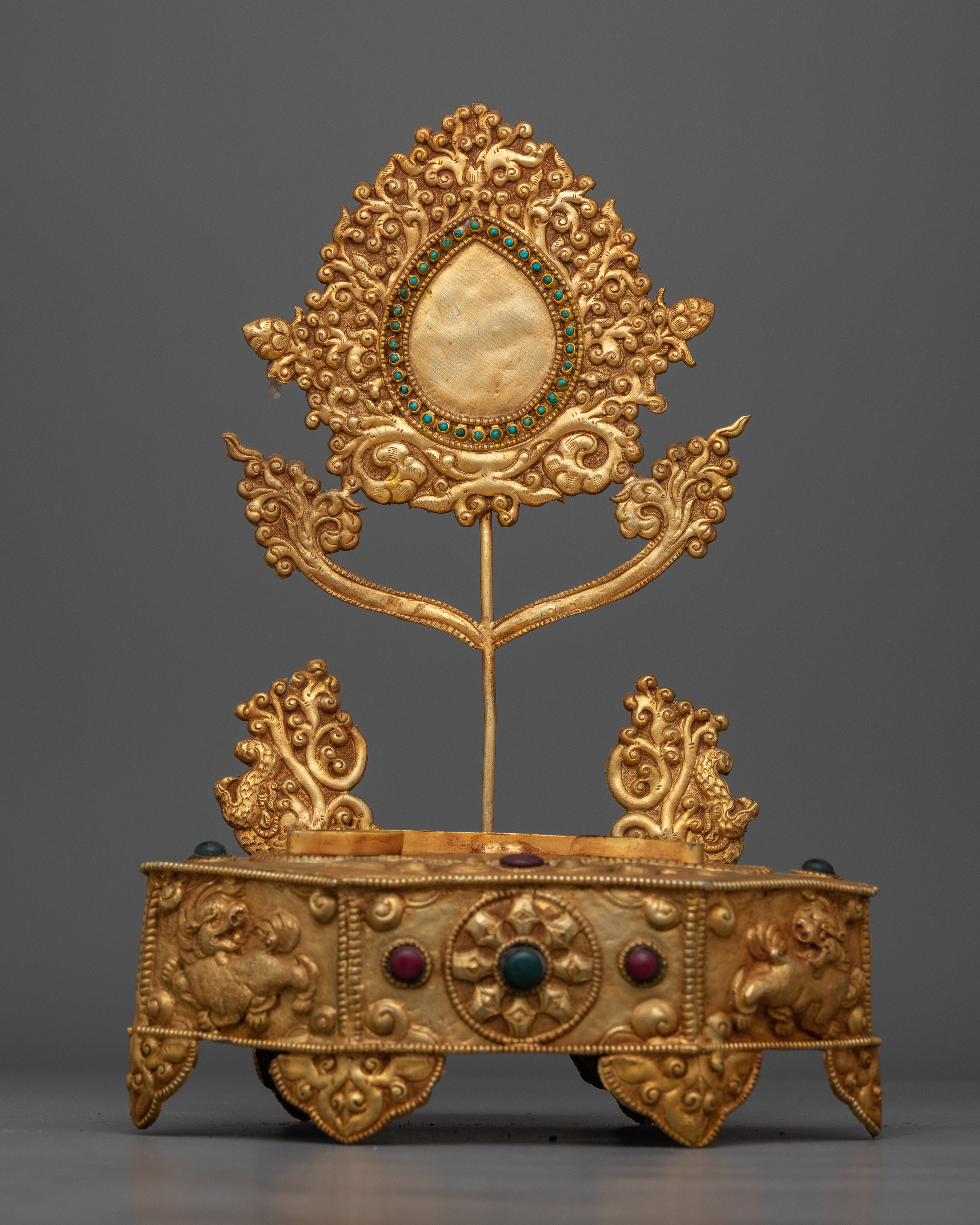 Amitabha Buddha Gemstones-Decorated Statue | Embodiment of Infinite Light