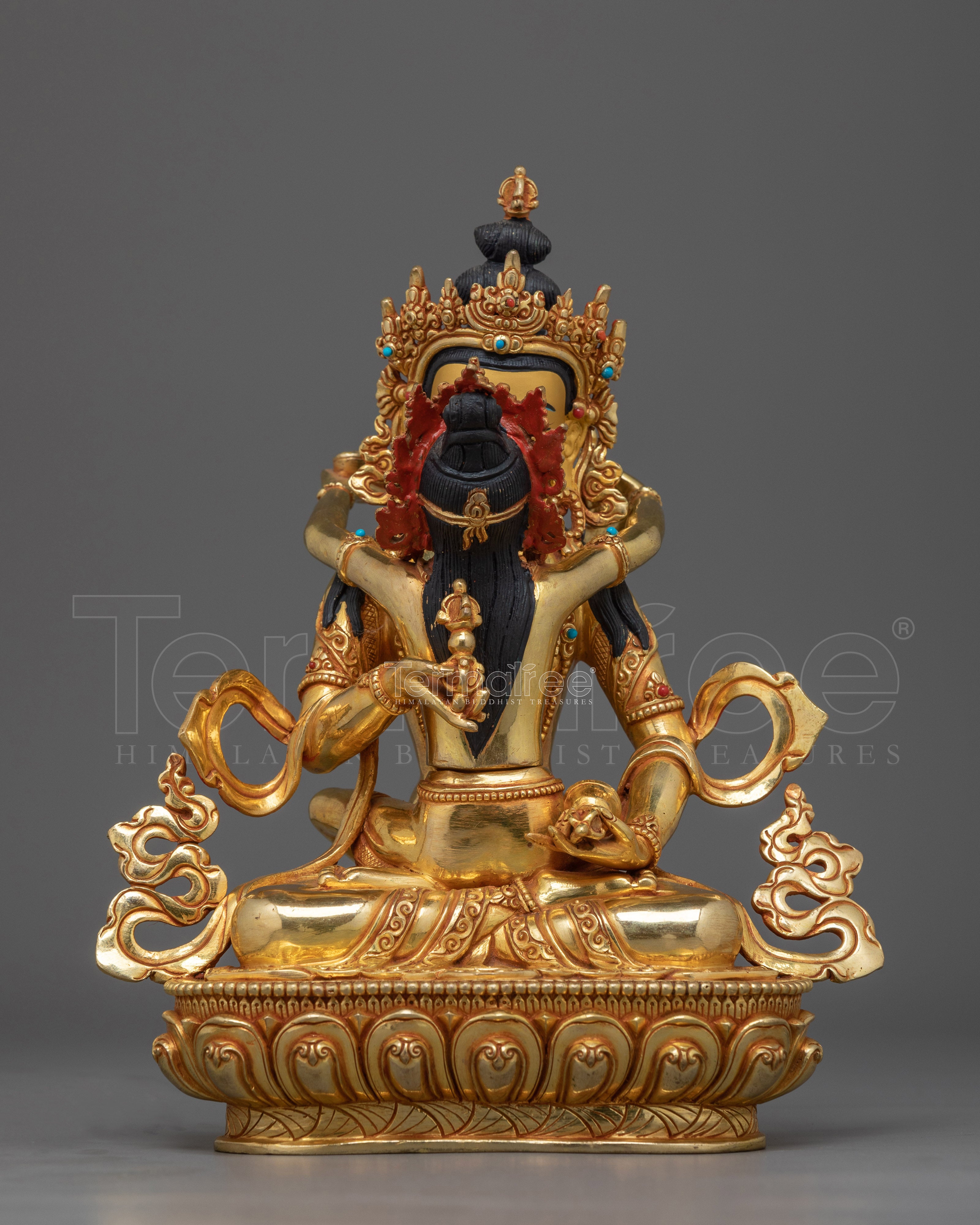 Vajrasattva with Consort Sacred Union Statue | Handcrafted Symbol of Enlightenment