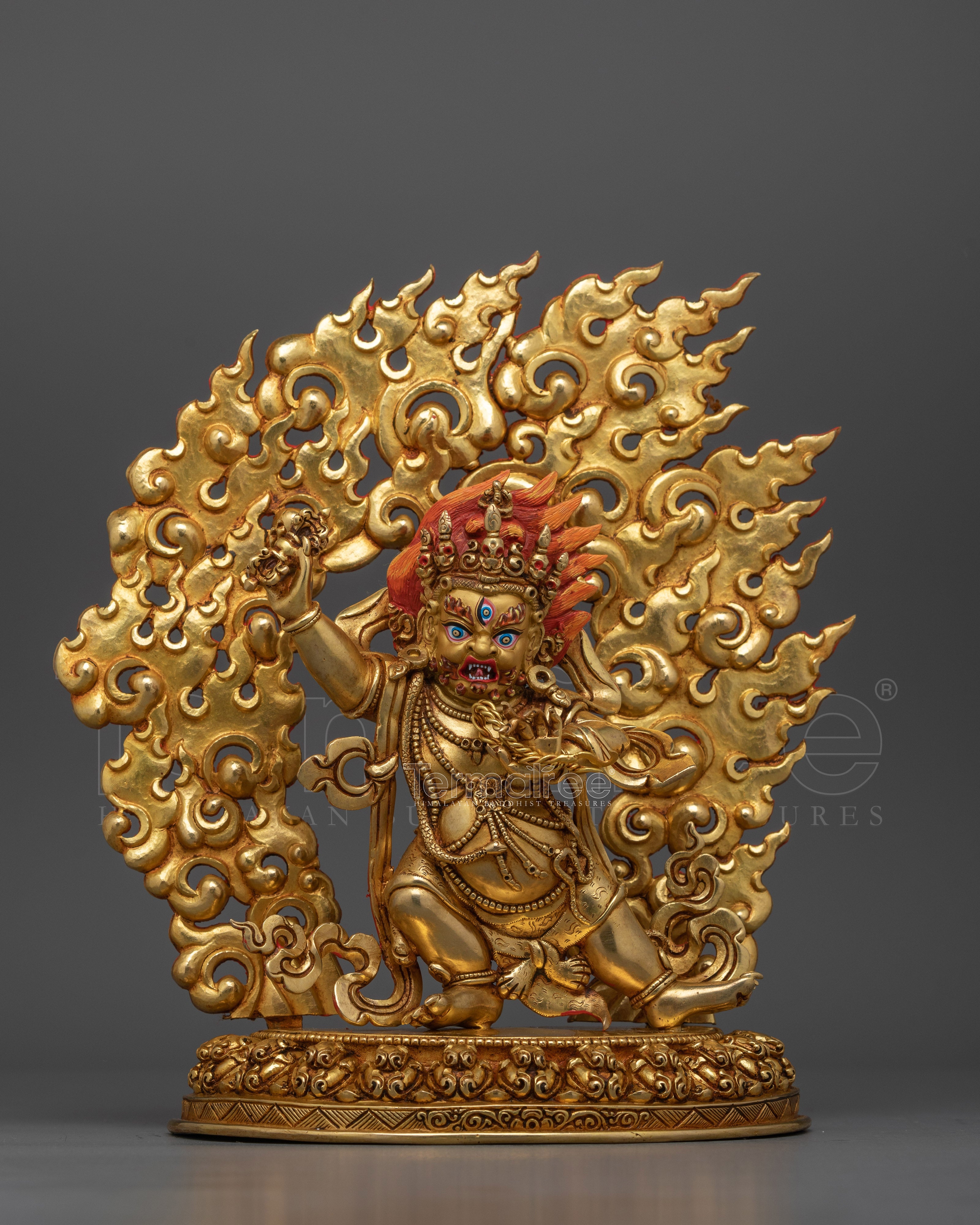 Vajrapani Heruka Deity Statue | Handcrafted Symbol of Power to Overcome