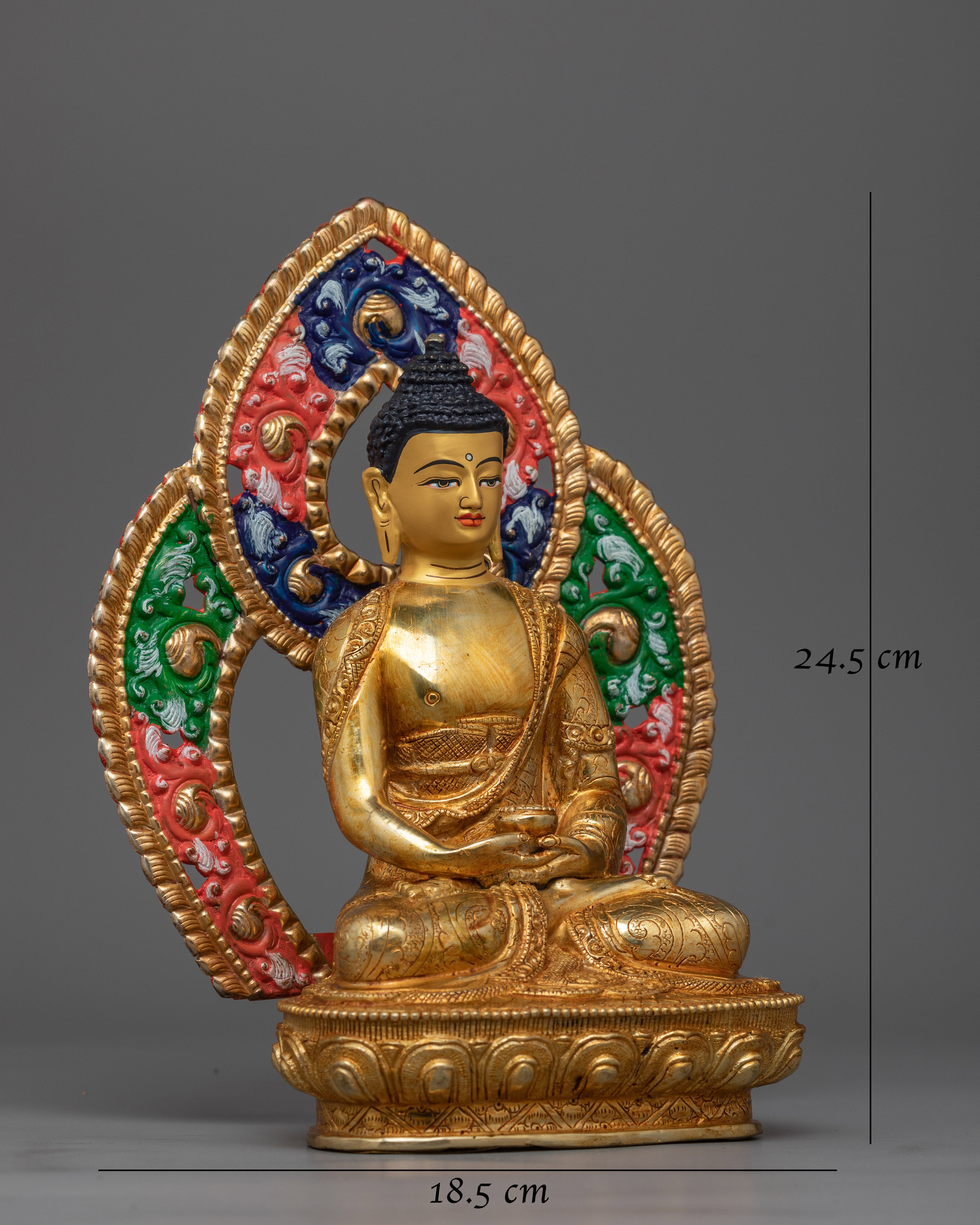Amitabha Buddha Lord of Sukhavati Statue | Handcrafted Symbol of Infinite Light