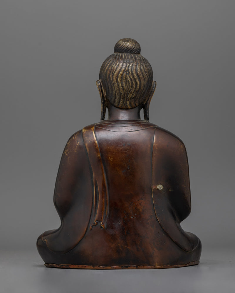 Amogasiddhi 25cm Bronze Statue | Emblem of Unfailing Success