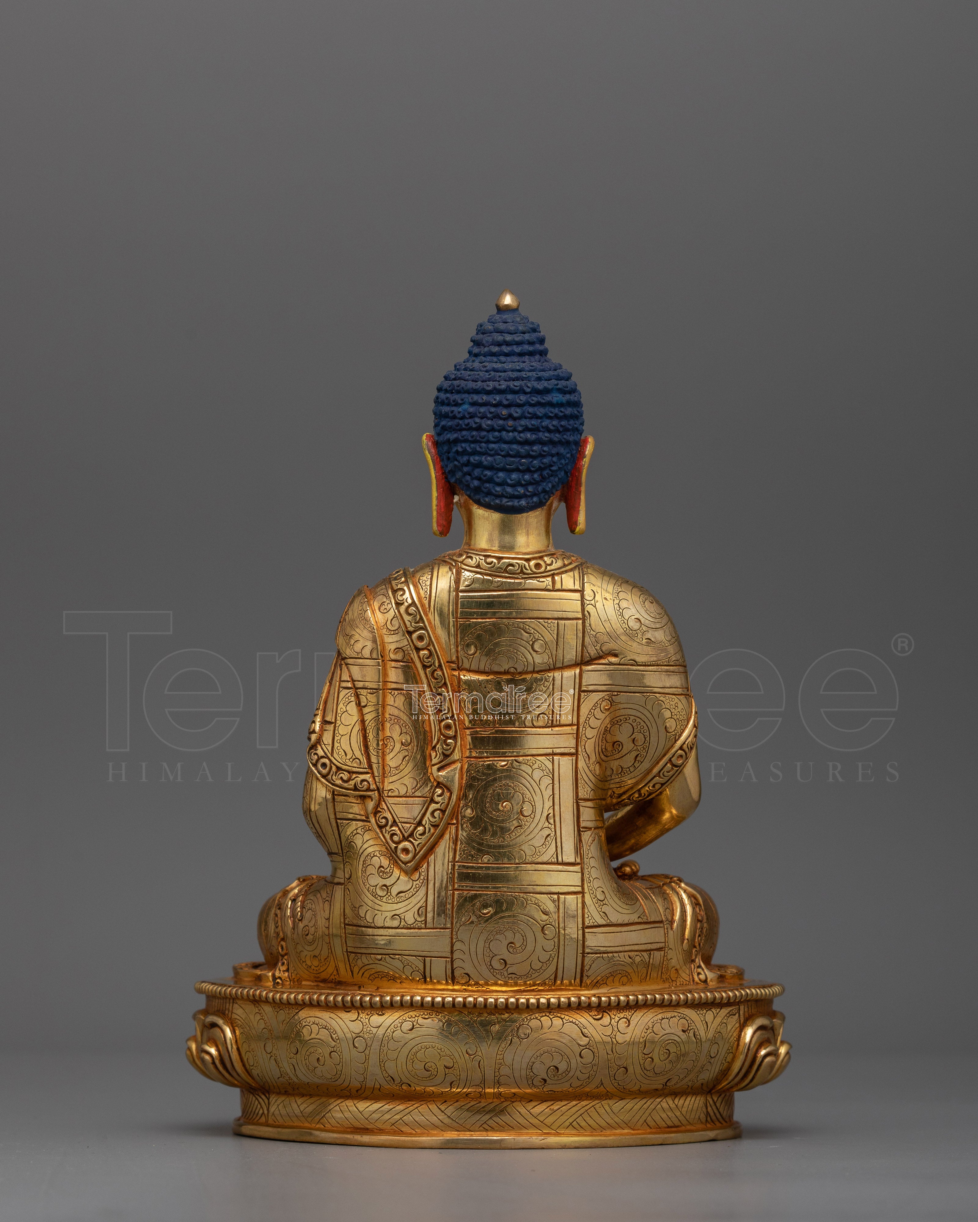 Amitabha Buddha Handmade 22cm Statue | Essence of Infinite Light