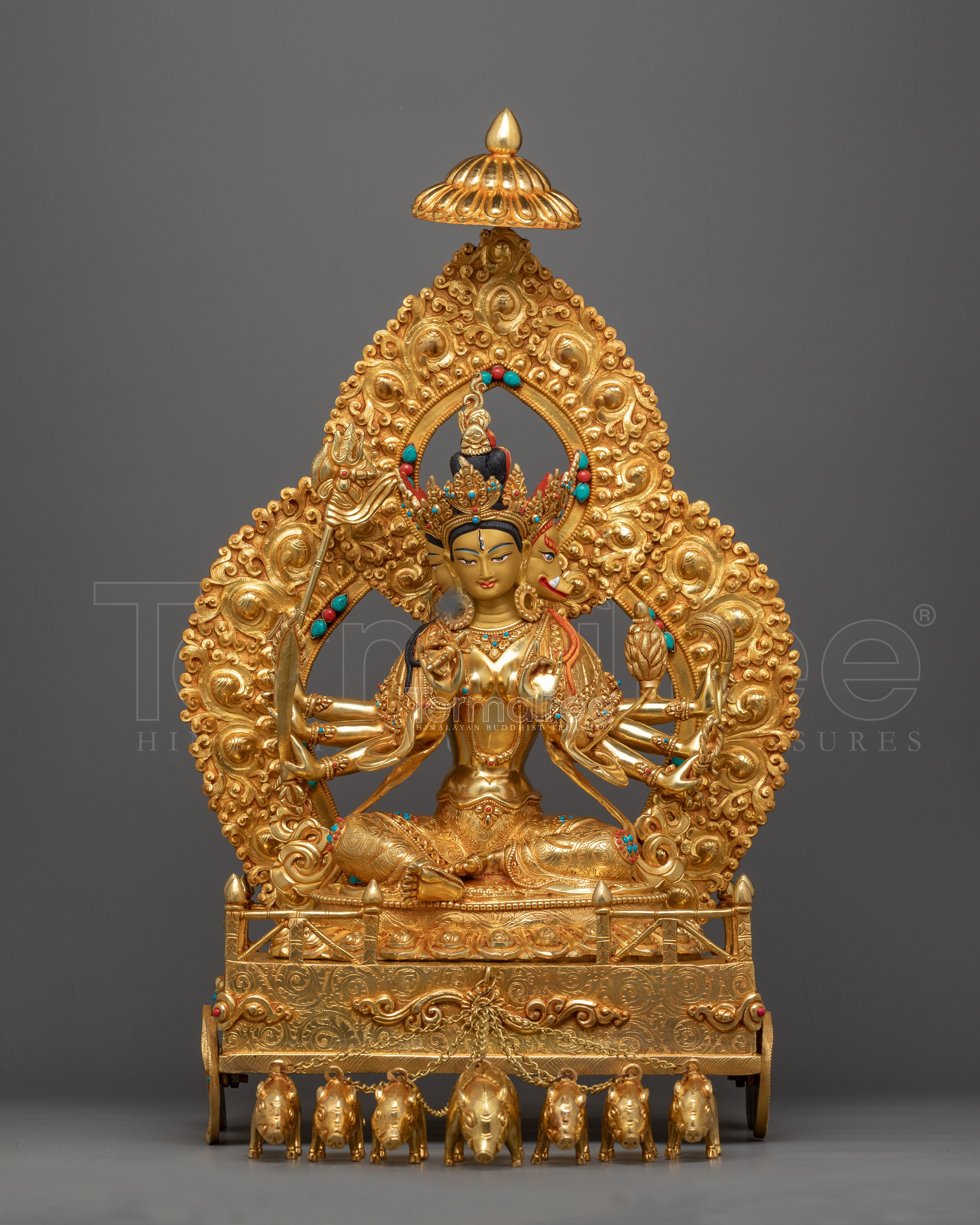 Marichi Female Goddess Handmade Statue | Beacon of Protection and Prosperity