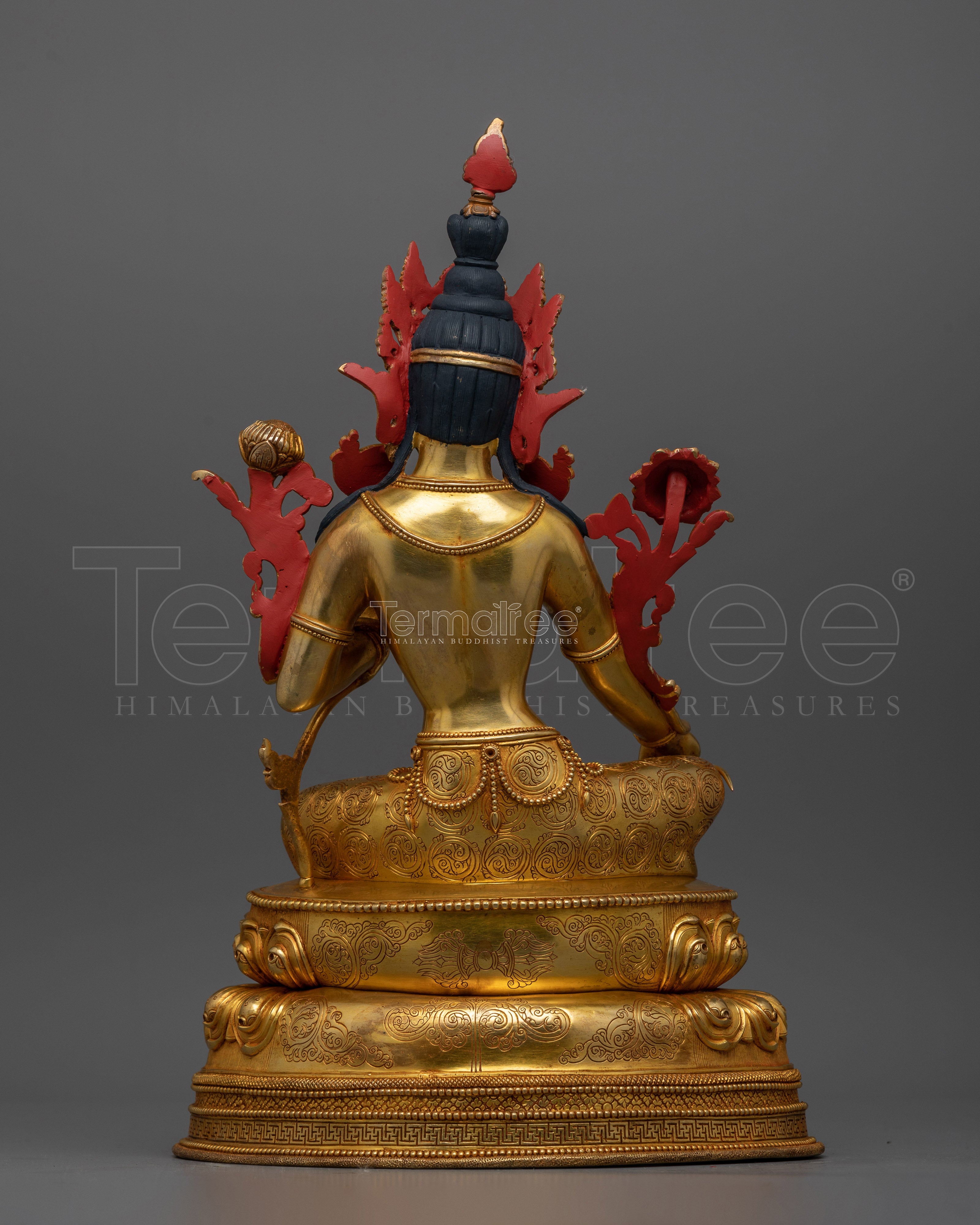 Green Tara Nepali Handmade Statue | Embodiment of Compassionate Action