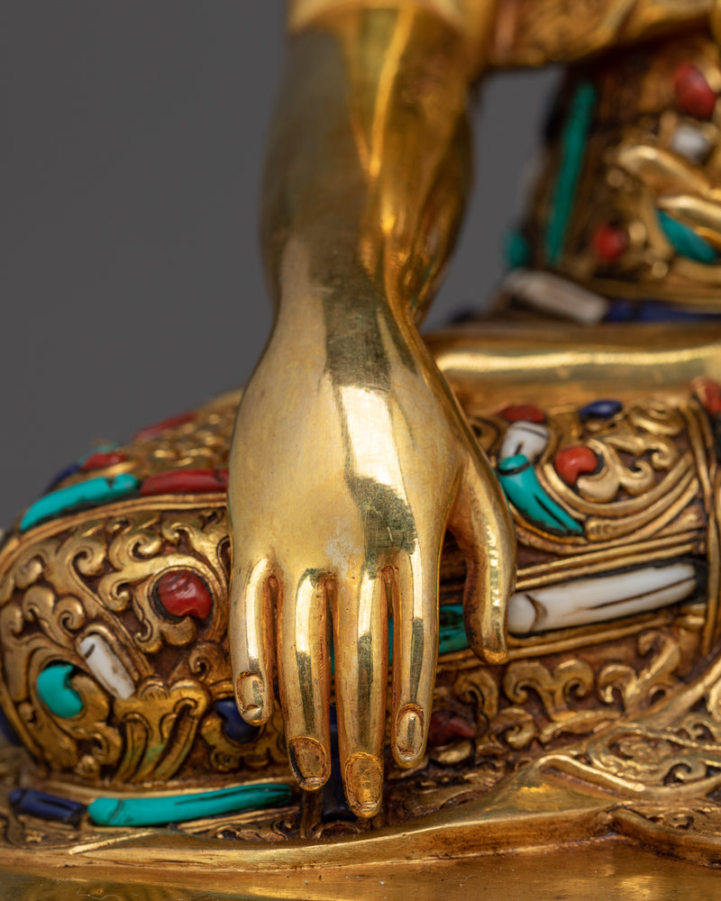Shakyamuni Buddha Handmade Premium Quality Statue | Masterpiece of Divine Artistry